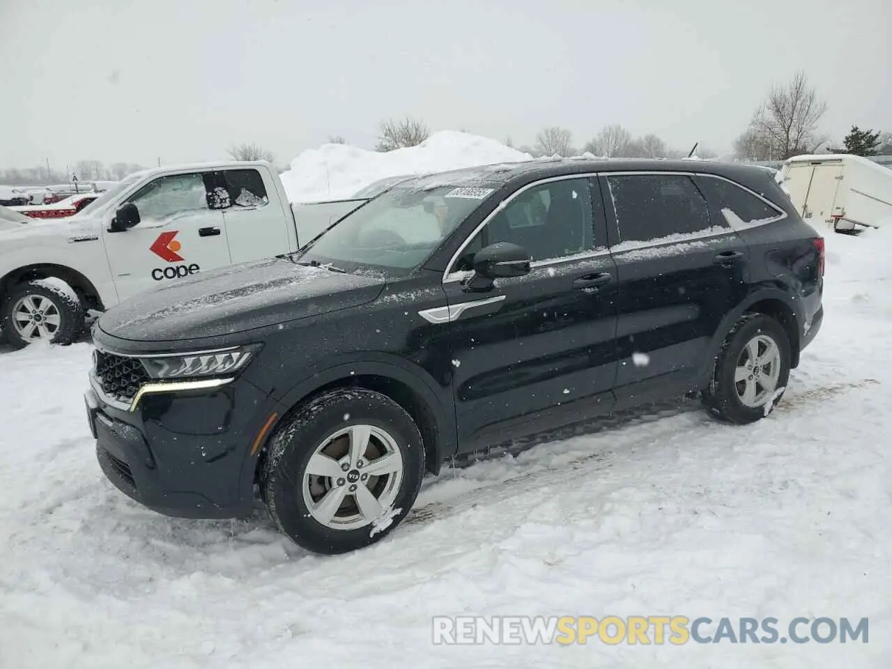 1 Photograph of a damaged car 5XYRGDLC5MG052952 KIA SORENTO 2021