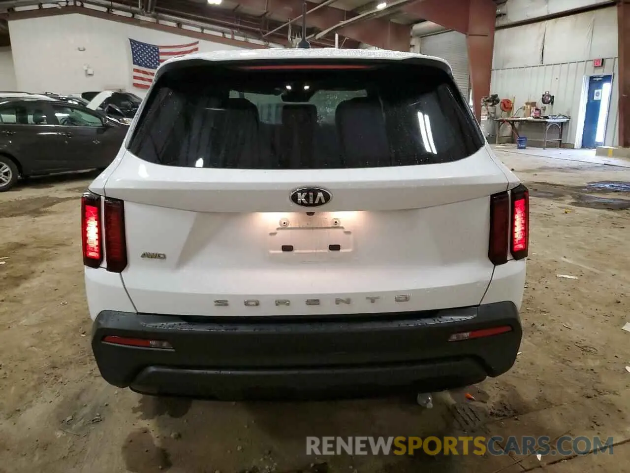 6 Photograph of a damaged car 5XYRGDLC7MG002909 KIA SORENTO 2021
