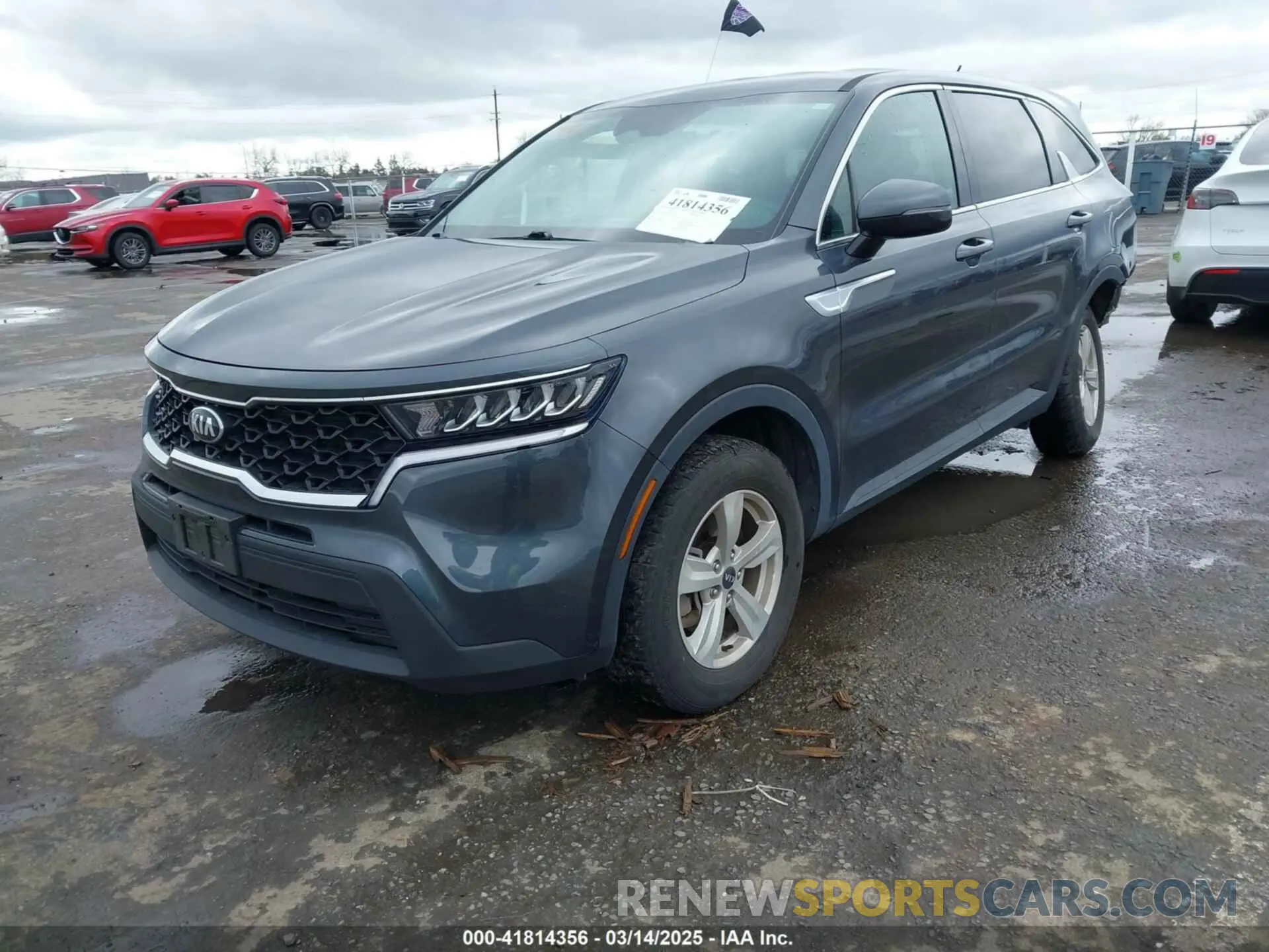 2 Photograph of a damaged car 5XYRGDLC7MG043279 KIA SORENTO 2021