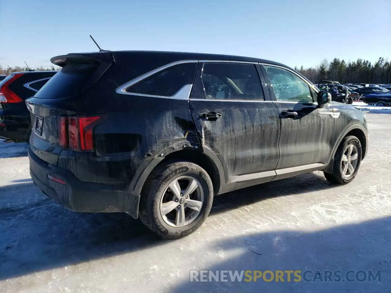 3 Photograph of a damaged car 5XYRGDLC9MG004144 KIA SORENTO 2021