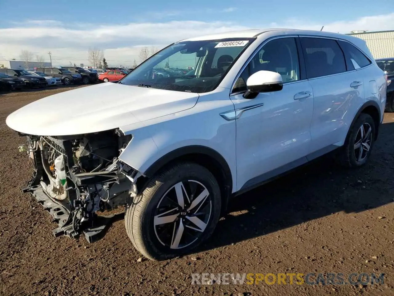 1 Photograph of a damaged car 5XYRGDLCXMG004900 KIA SORENTO 2021