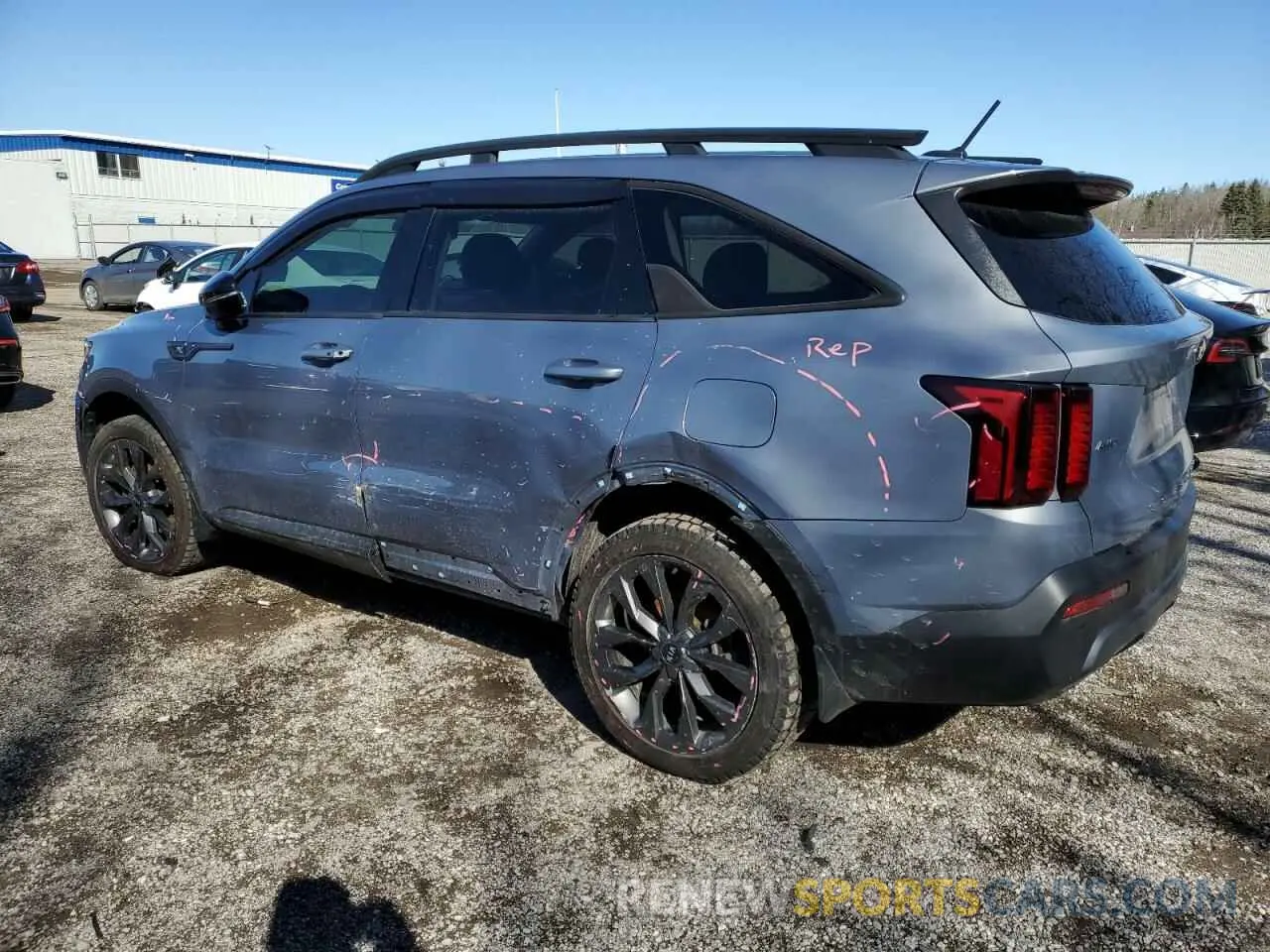 2 Photograph of a damaged car 5XYRGDLF9MG042094 KIA SORENTO 2021