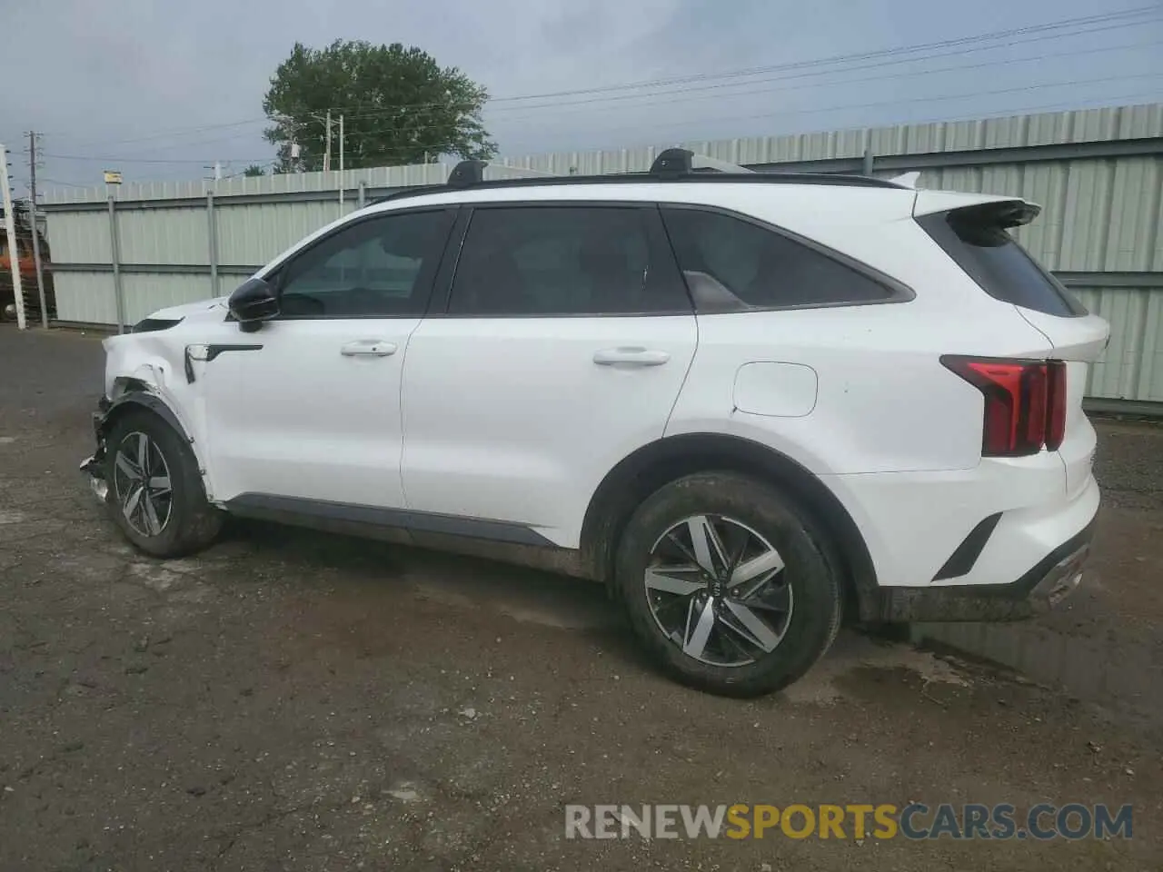 2 Photograph of a damaged car 5XYRH4LF4MG031145 KIA SORENTO 2021