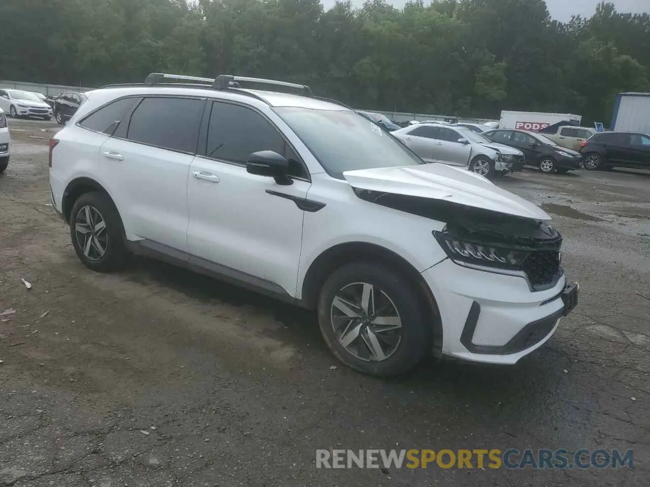 4 Photograph of a damaged car 5XYRH4LF4MG031145 KIA SORENTO 2021