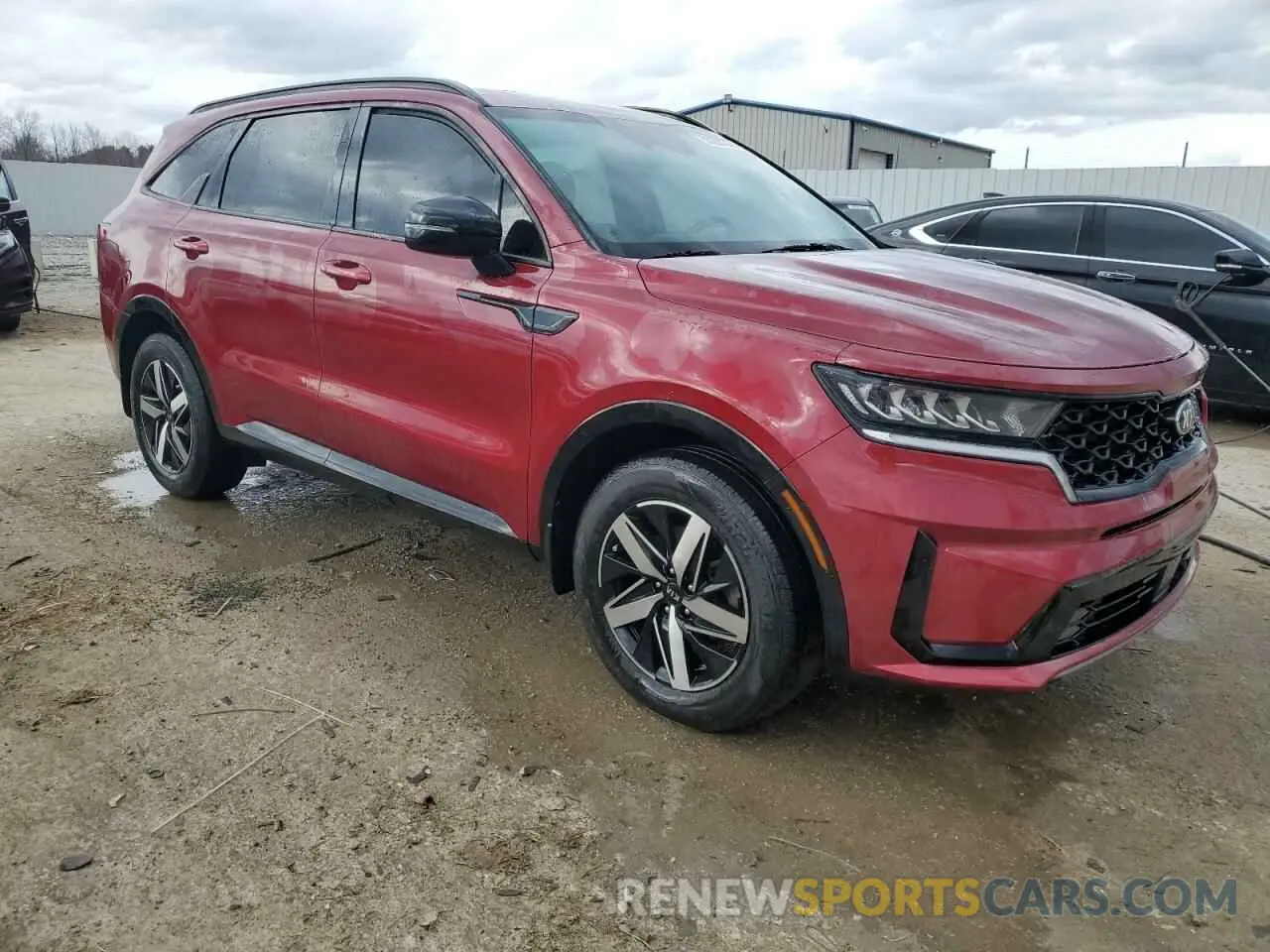 4 Photograph of a damaged car 5XYRH4LF5MG070407 KIA SORENTO 2021