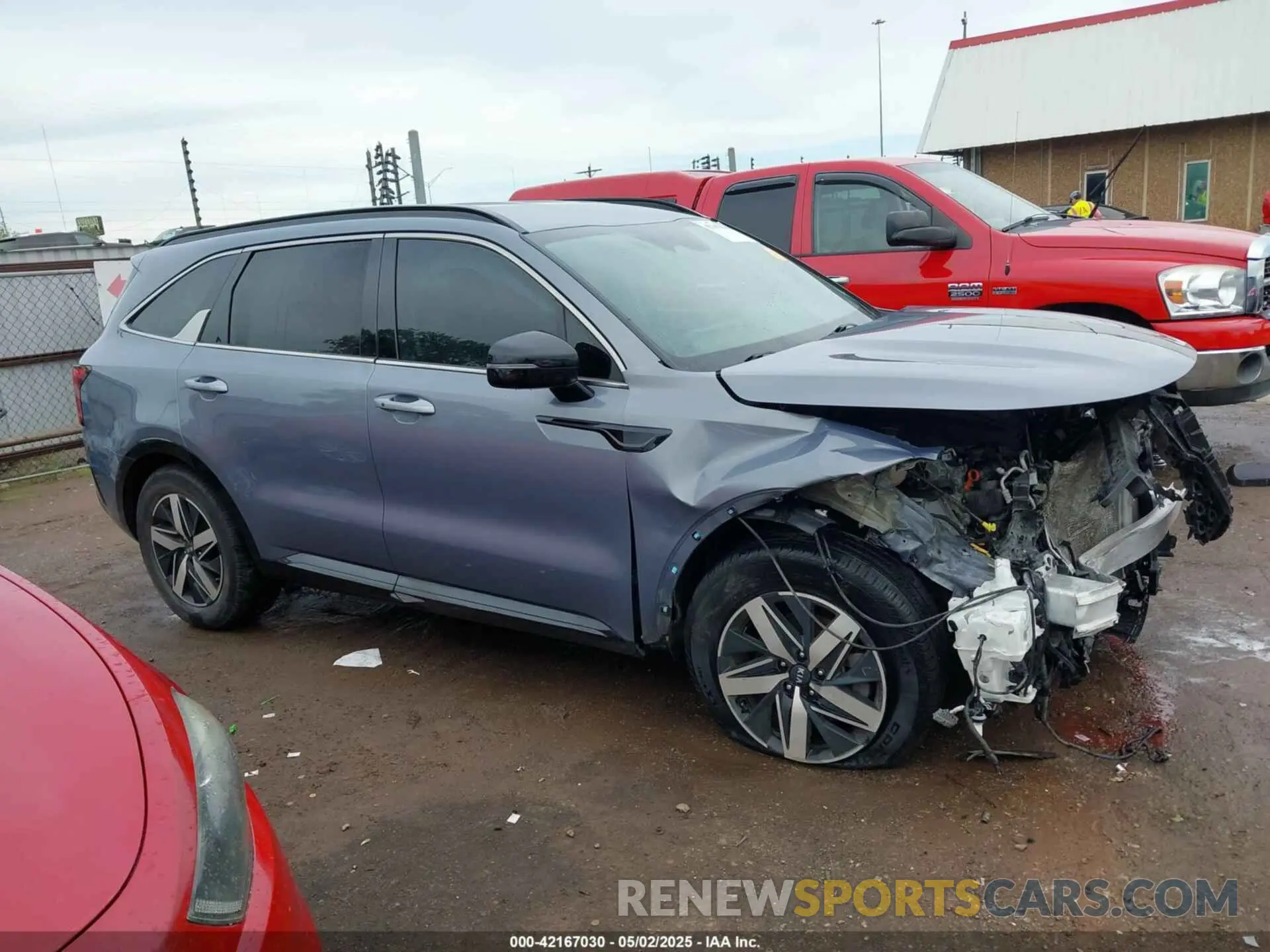 13 Photograph of a damaged car 5XYRH4LF8MG034839 KIA SORENTO 2021