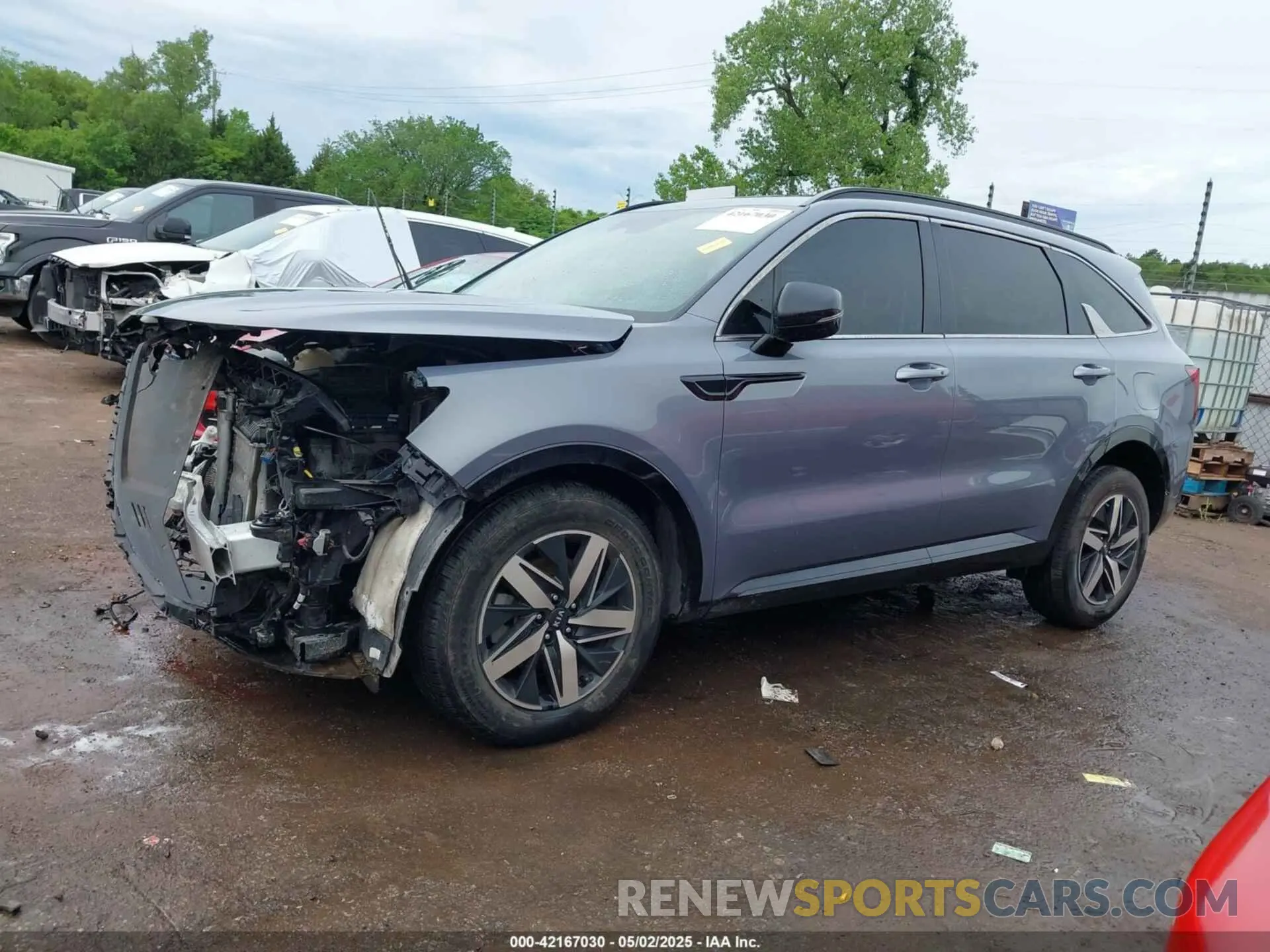 14 Photograph of a damaged car 5XYRH4LF8MG034839 KIA SORENTO 2021