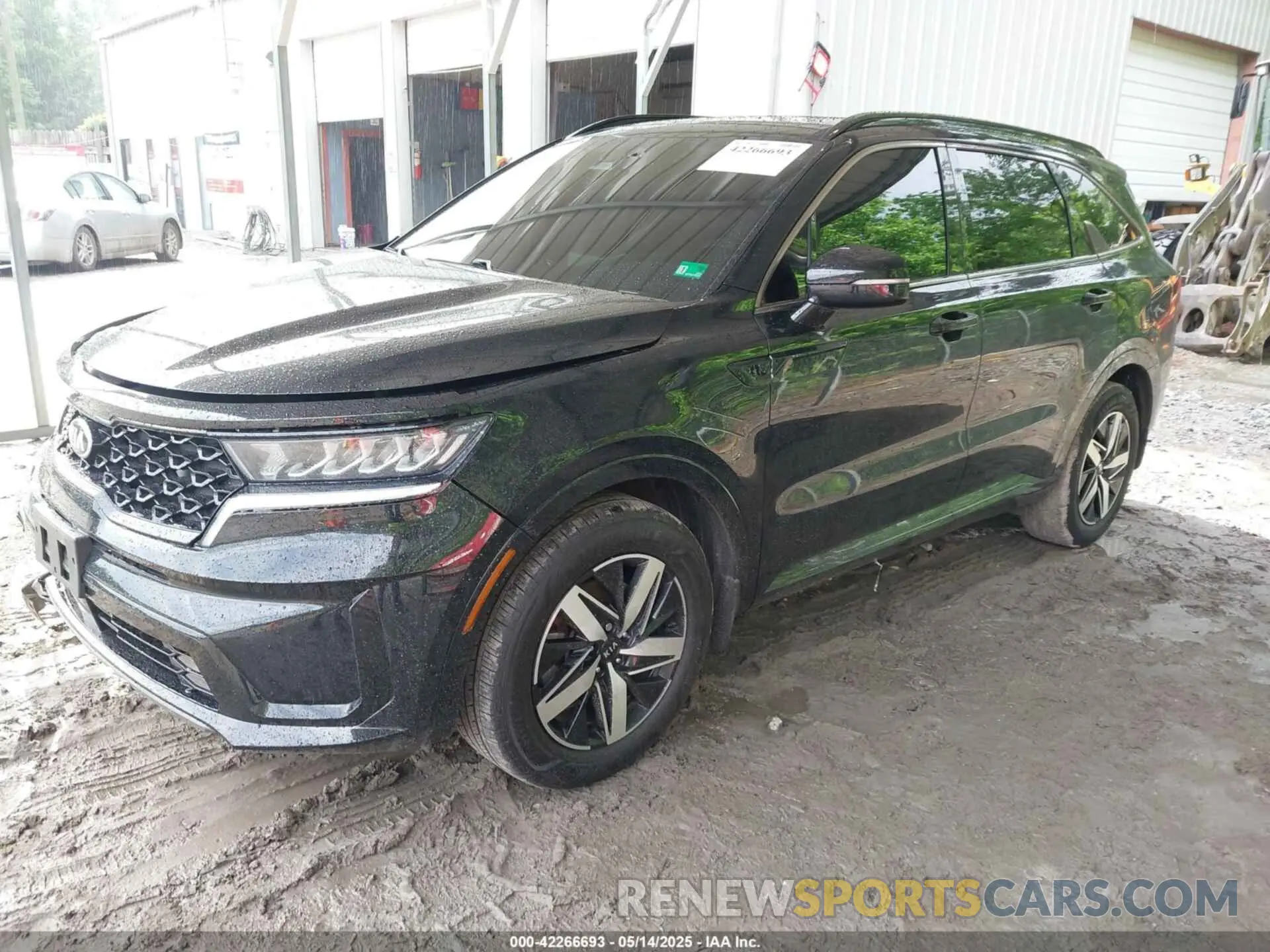 2 Photograph of a damaged car 5XYRH4LF8MG035053 KIA SORENTO 2021