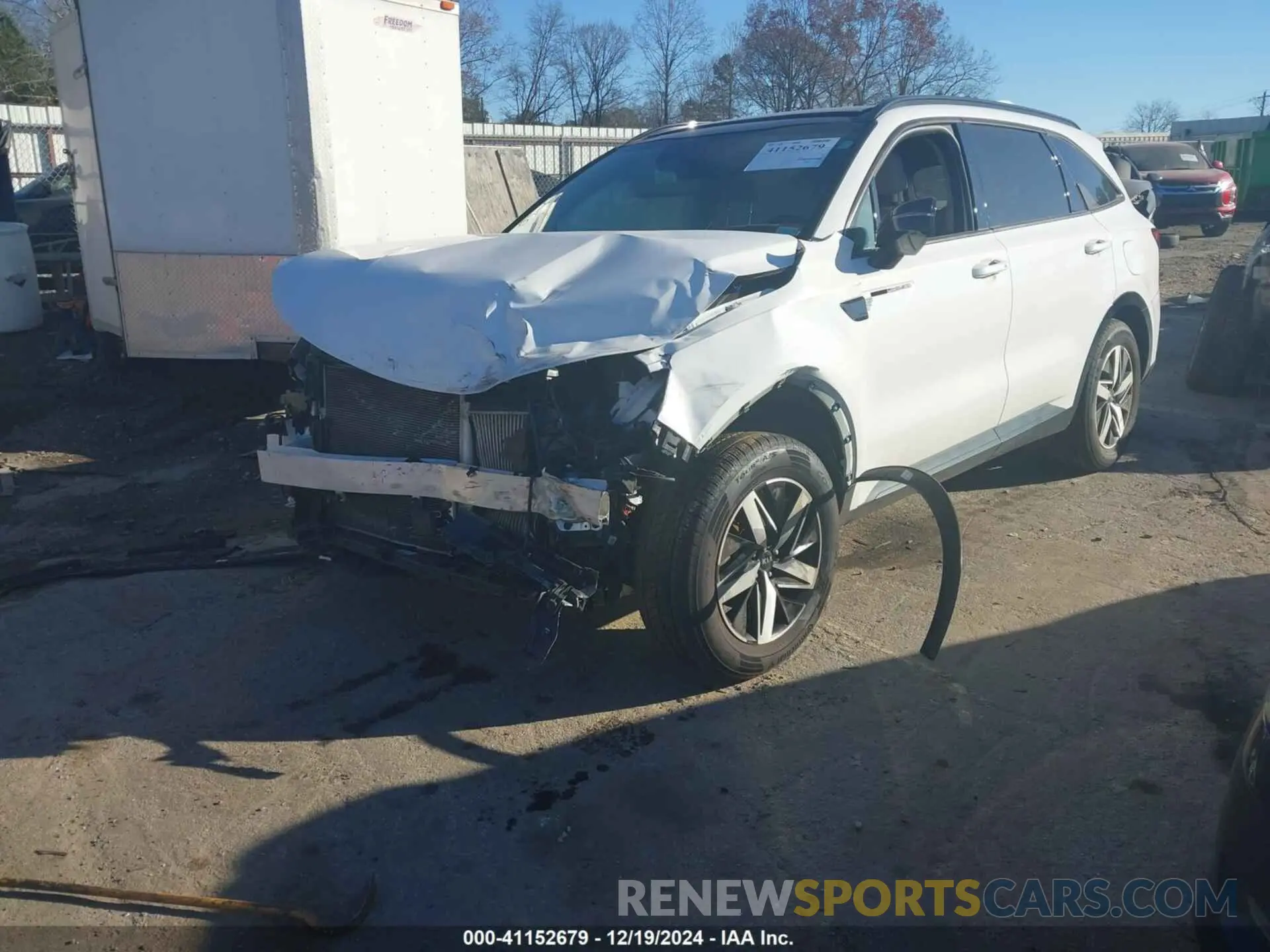 2 Photograph of a damaged car 5XYRH4LF9MG034946 KIA SORENTO 2021