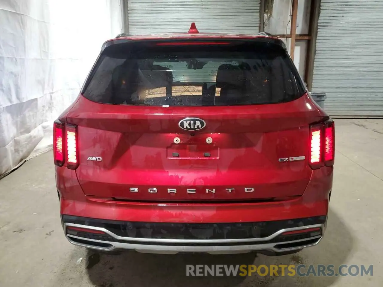 6 Photograph of a damaged car 5XYRHDLF2MG024680 KIA SORENTO 2021