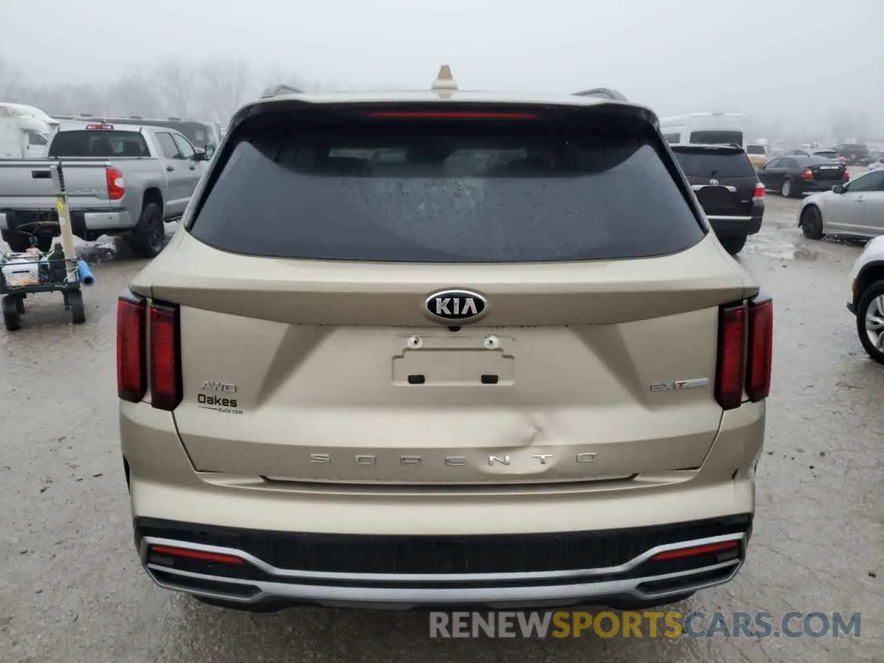 6 Photograph of a damaged car 5XYRHDLF3MG045750 KIA SORENTO 2021