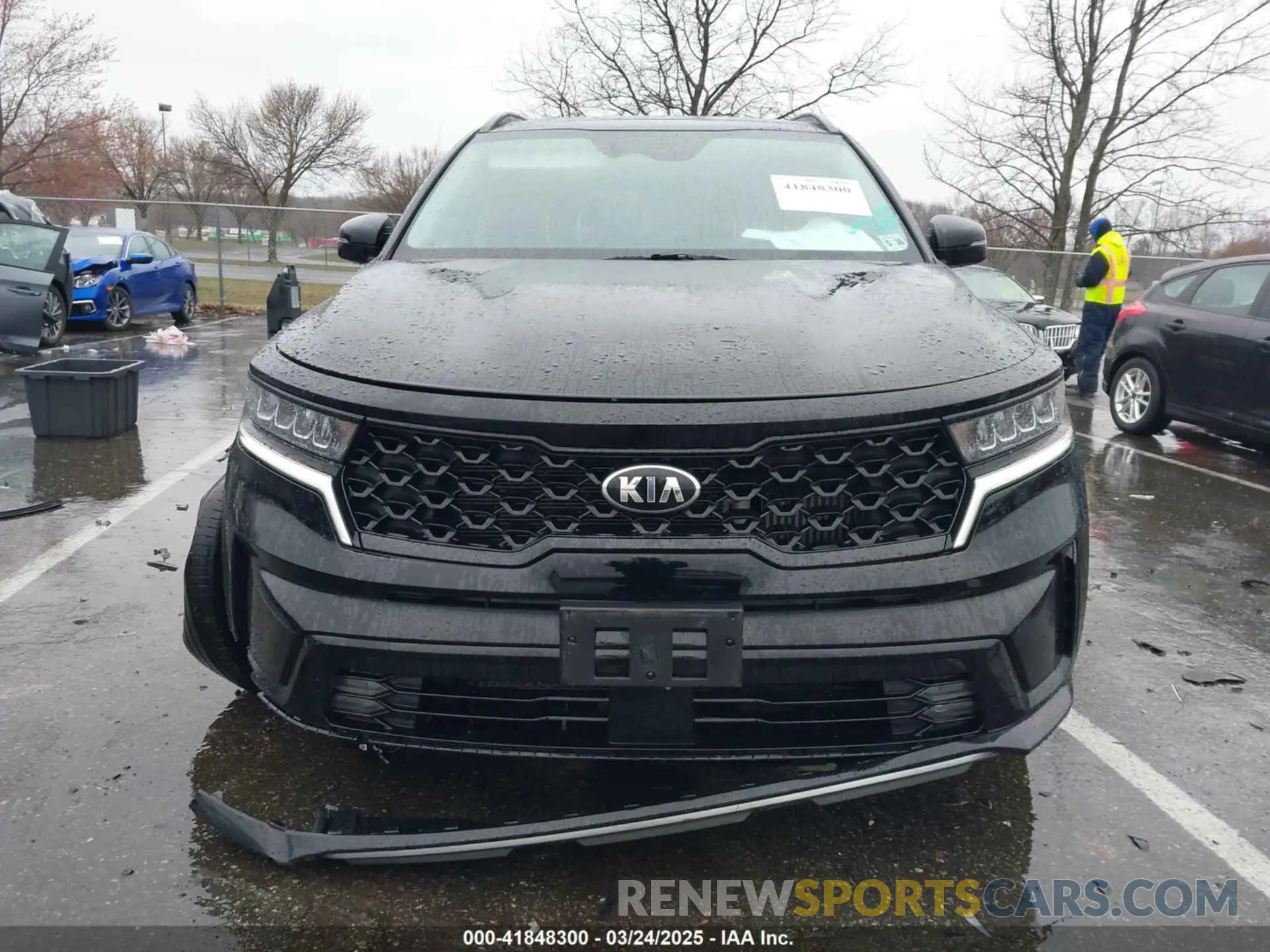 12 Photograph of a damaged car 5XYRHDLF4MG056093 KIA SORENTO 2021