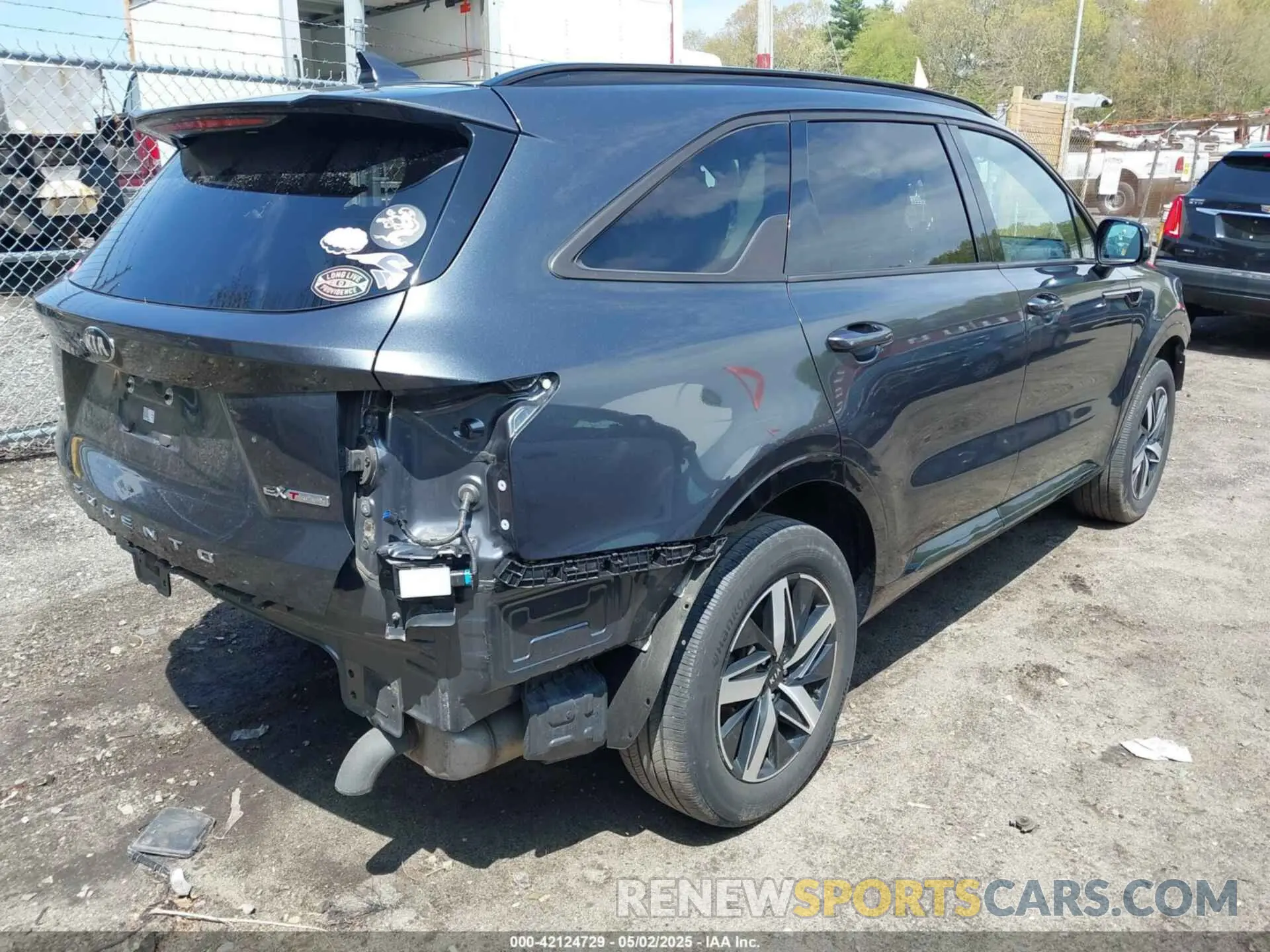 4 Photograph of a damaged car 5XYRHDLF7MG058307 KIA SORENTO 2021