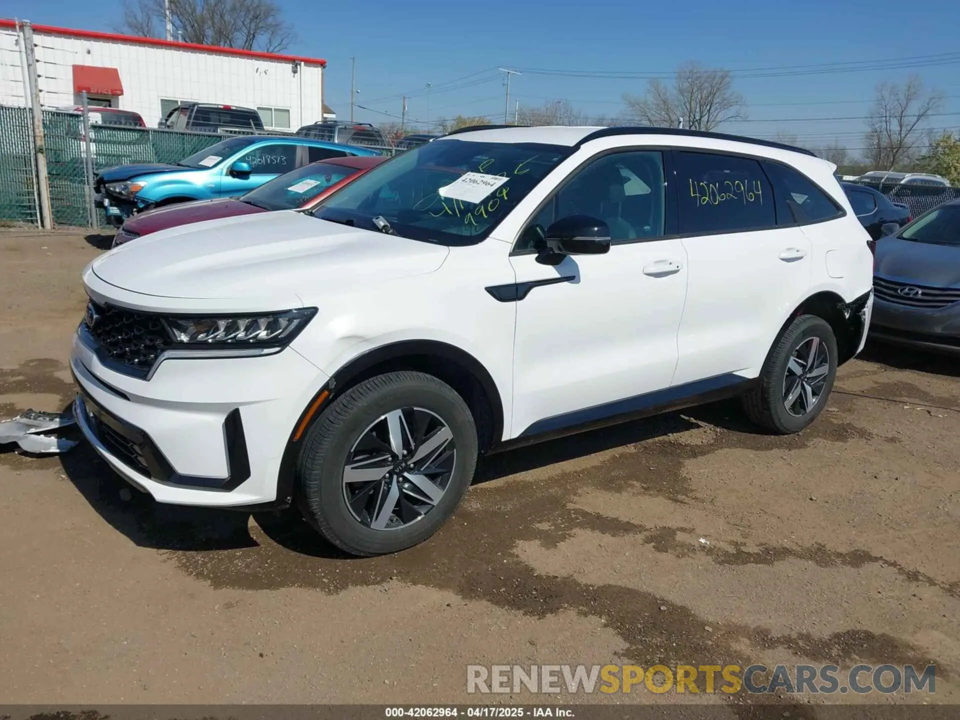 2 Photograph of a damaged car 5XYRHDLF7MG059909 KIA SORENTO 2021