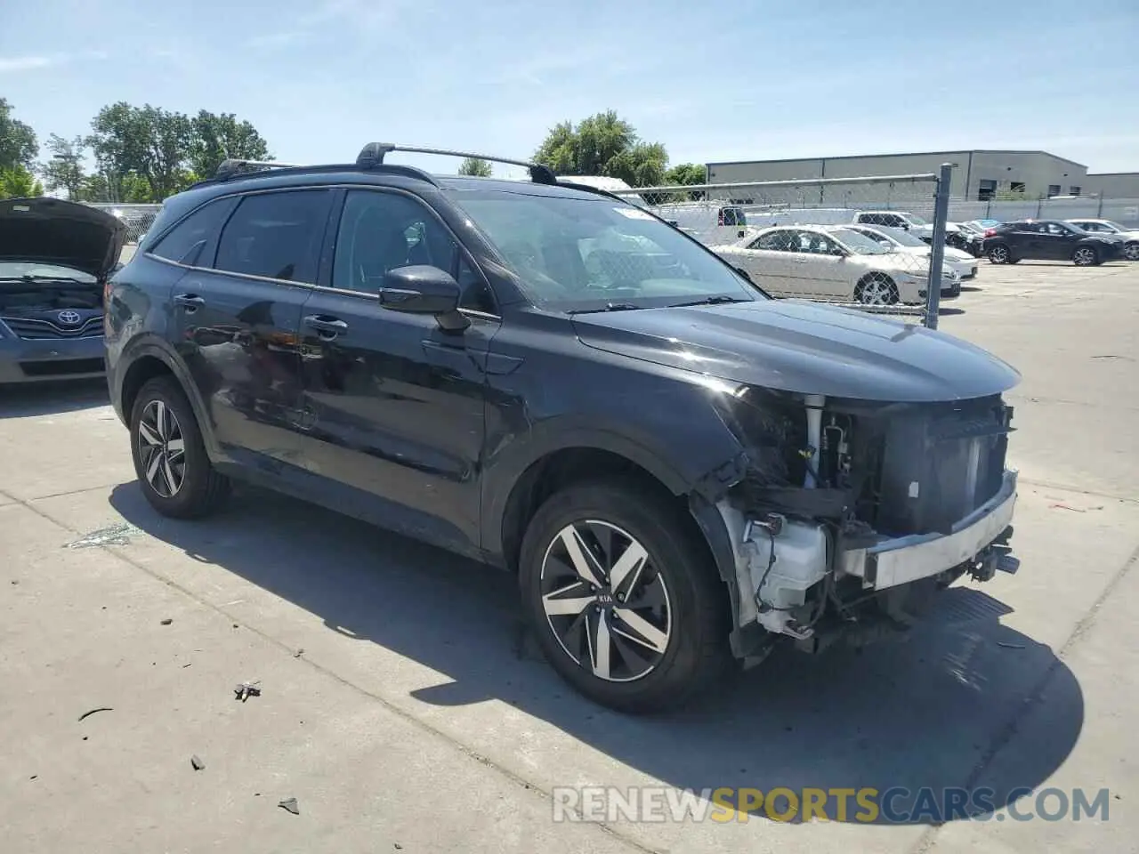 4 Photograph of a damaged car 5XYRHDLF7MG068559 KIA SORENTO 2021
