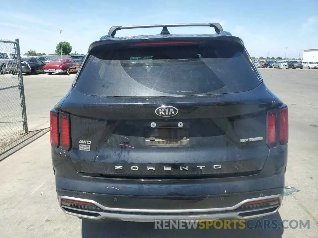 6 Photograph of a damaged car 5XYRHDLF7MG068559 KIA SORENTO 2021