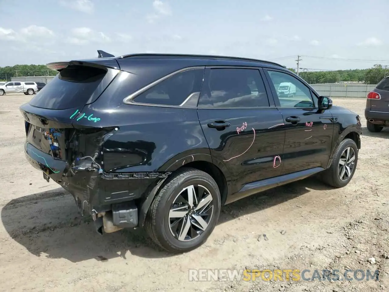 3 Photograph of a damaged car 5XYRHDLF8MG028880 KIA SORENTO 2021