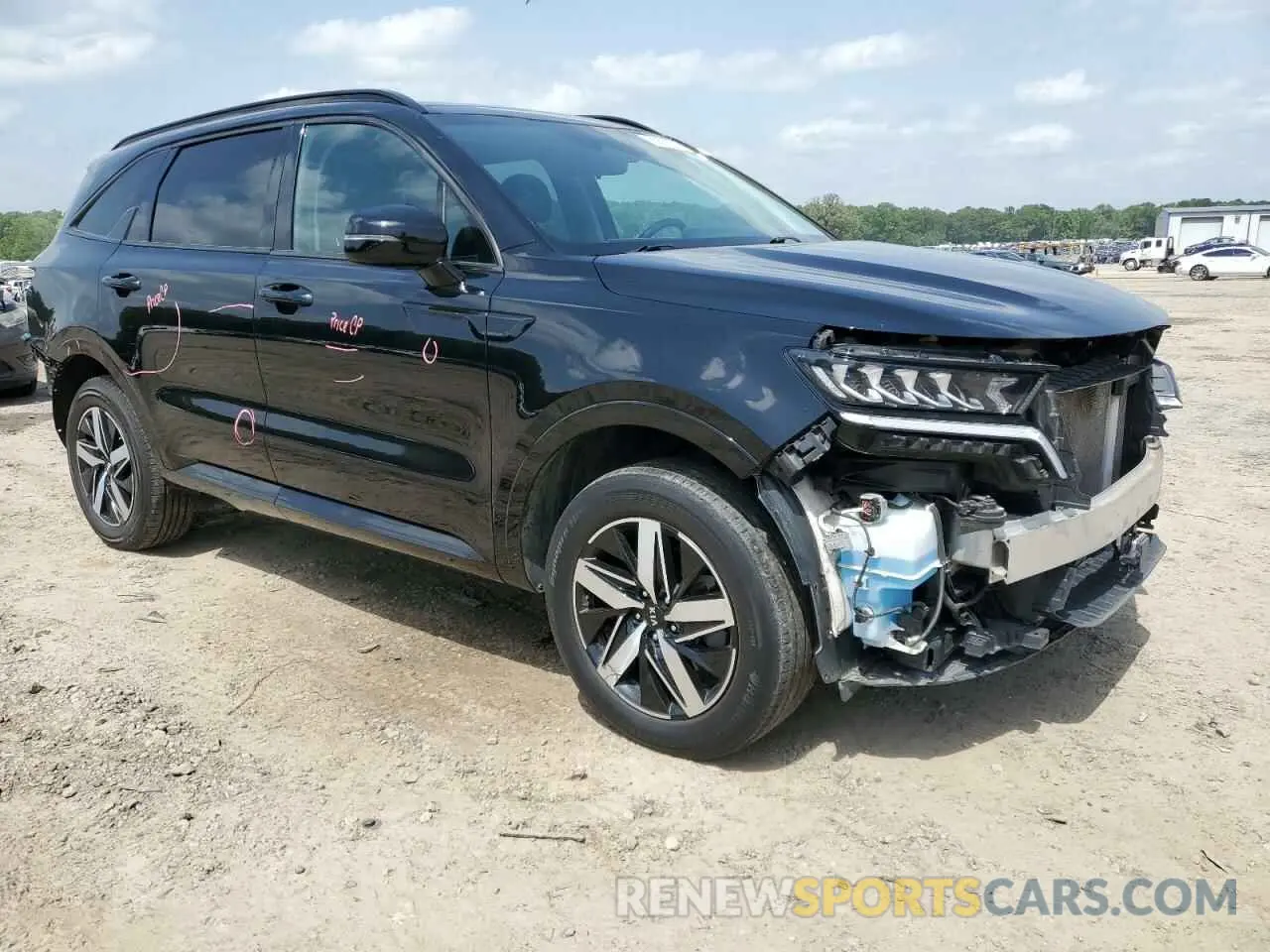 4 Photograph of a damaged car 5XYRHDLF8MG028880 KIA SORENTO 2021