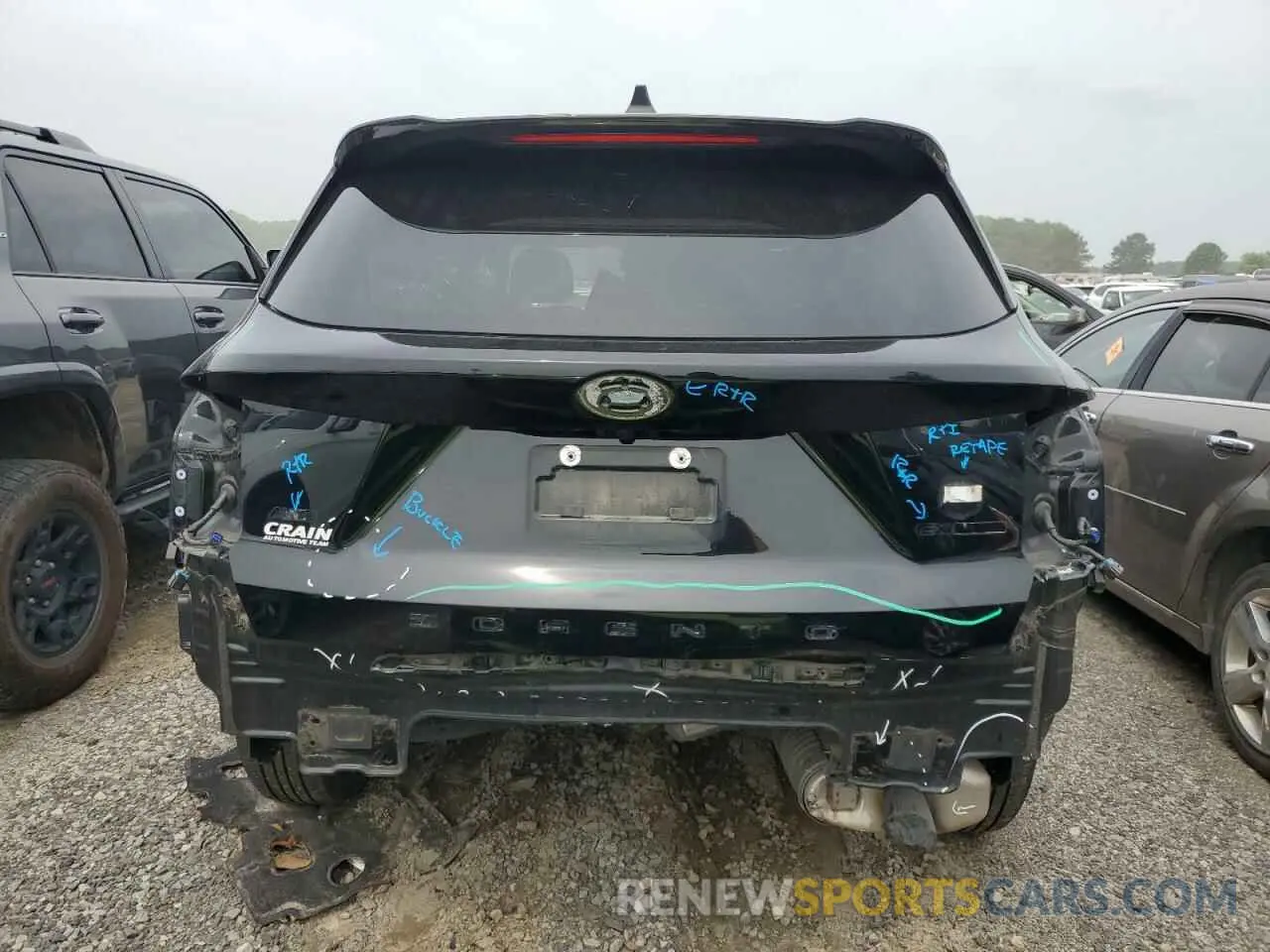 6 Photograph of a damaged car 5XYRHDLF8MG028880 KIA SORENTO 2021
