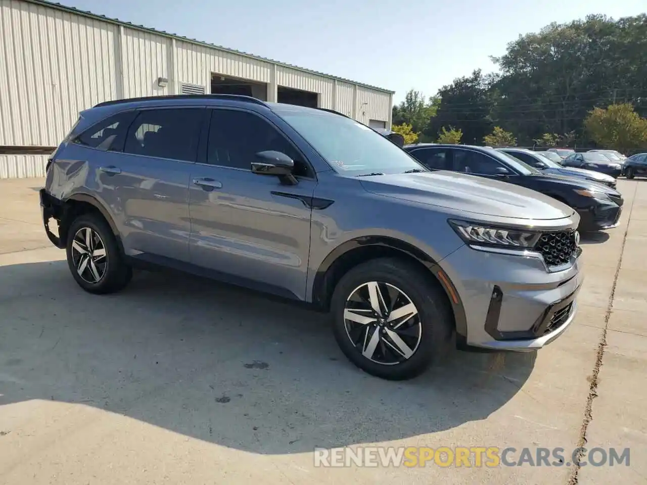 4 Photograph of a damaged car 5XYRHDLF8MG060809 KIA SORENTO 2021