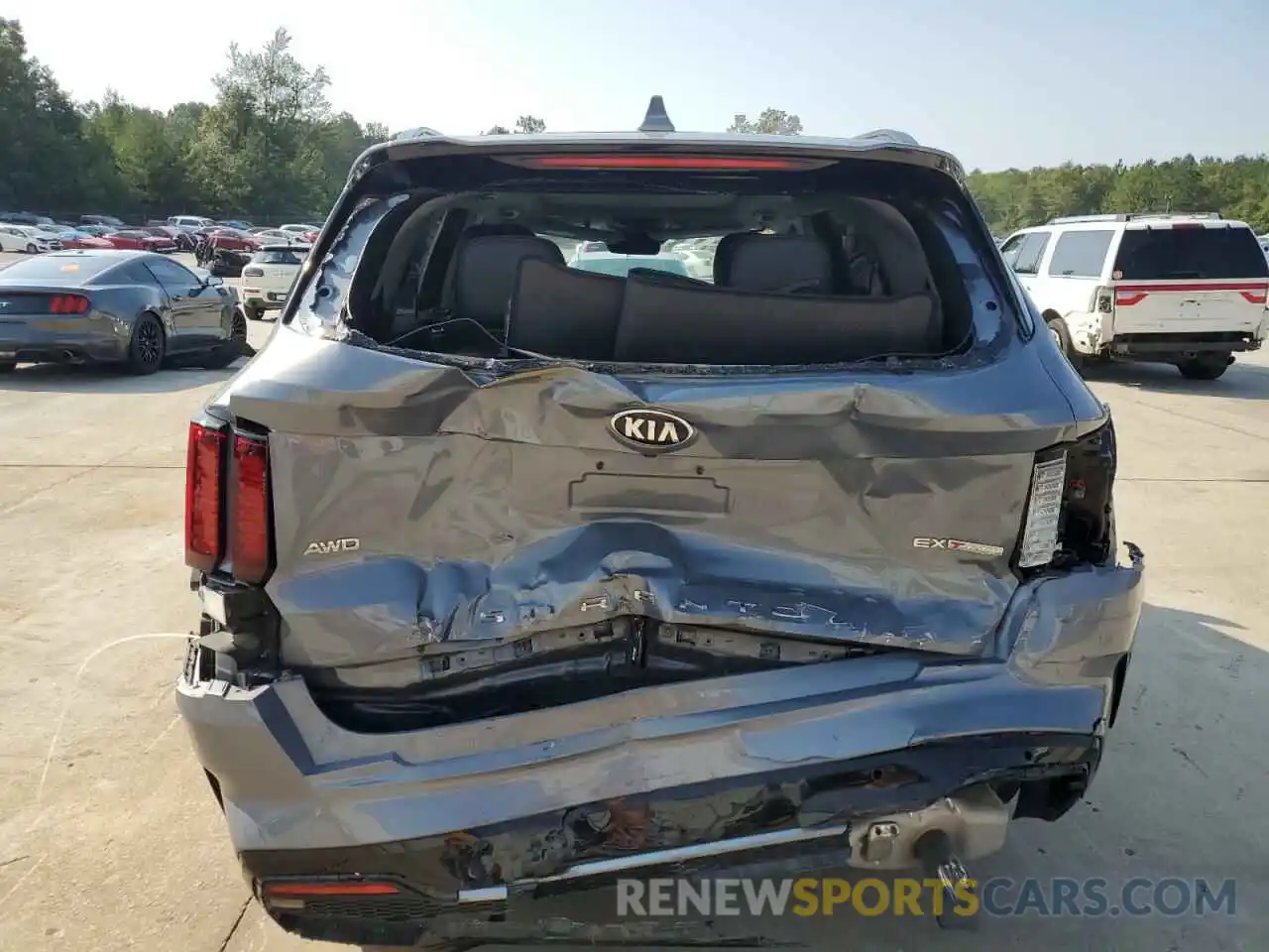 6 Photograph of a damaged car 5XYRHDLF8MG060809 KIA SORENTO 2021