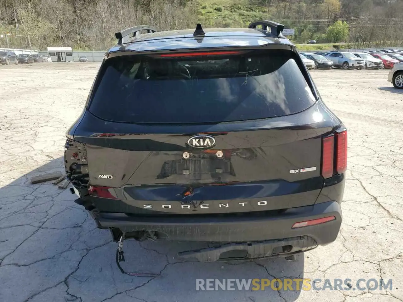 6 Photograph of a damaged car 5XYRHDLF8MG064326 KIA SORENTO 2021