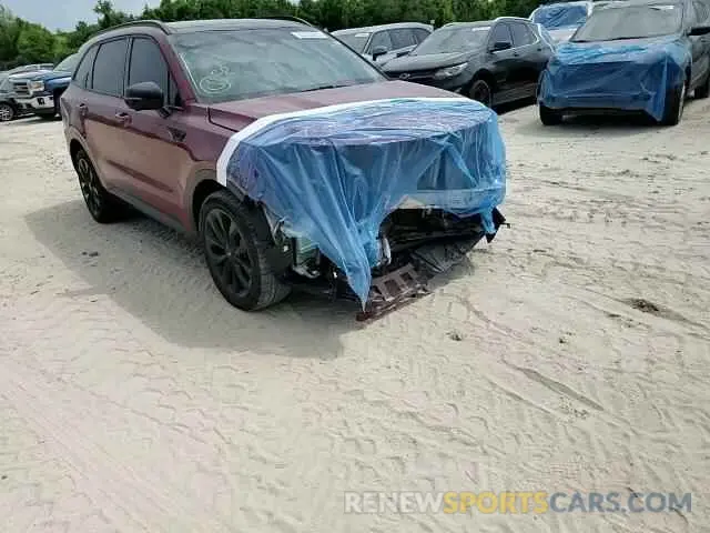 15 Photograph of a damaged car 5XYRK4LF0MG044721 KIA SORENTO 2021