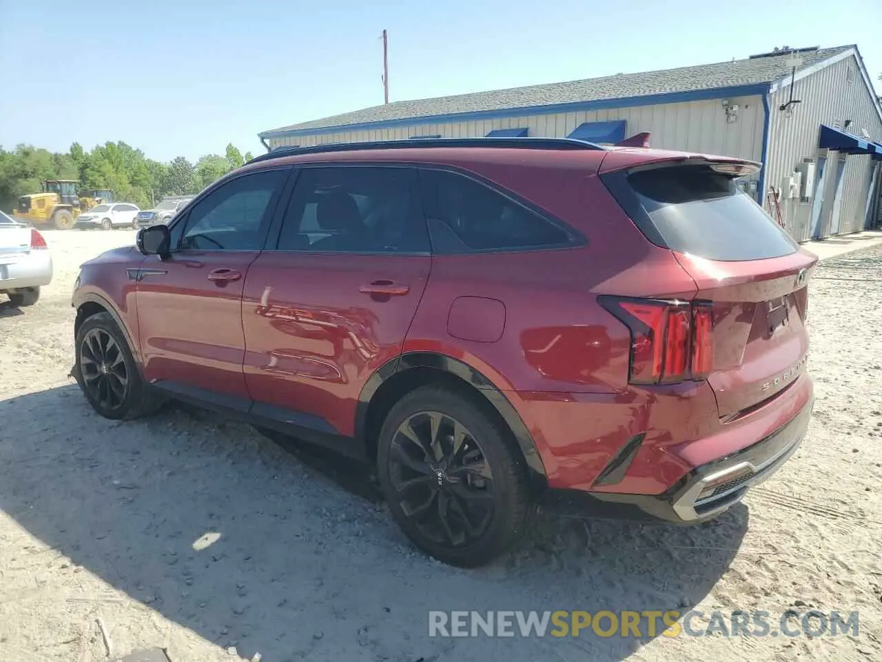 2 Photograph of a damaged car 5XYRK4LF0MG044721 KIA SORENTO 2021