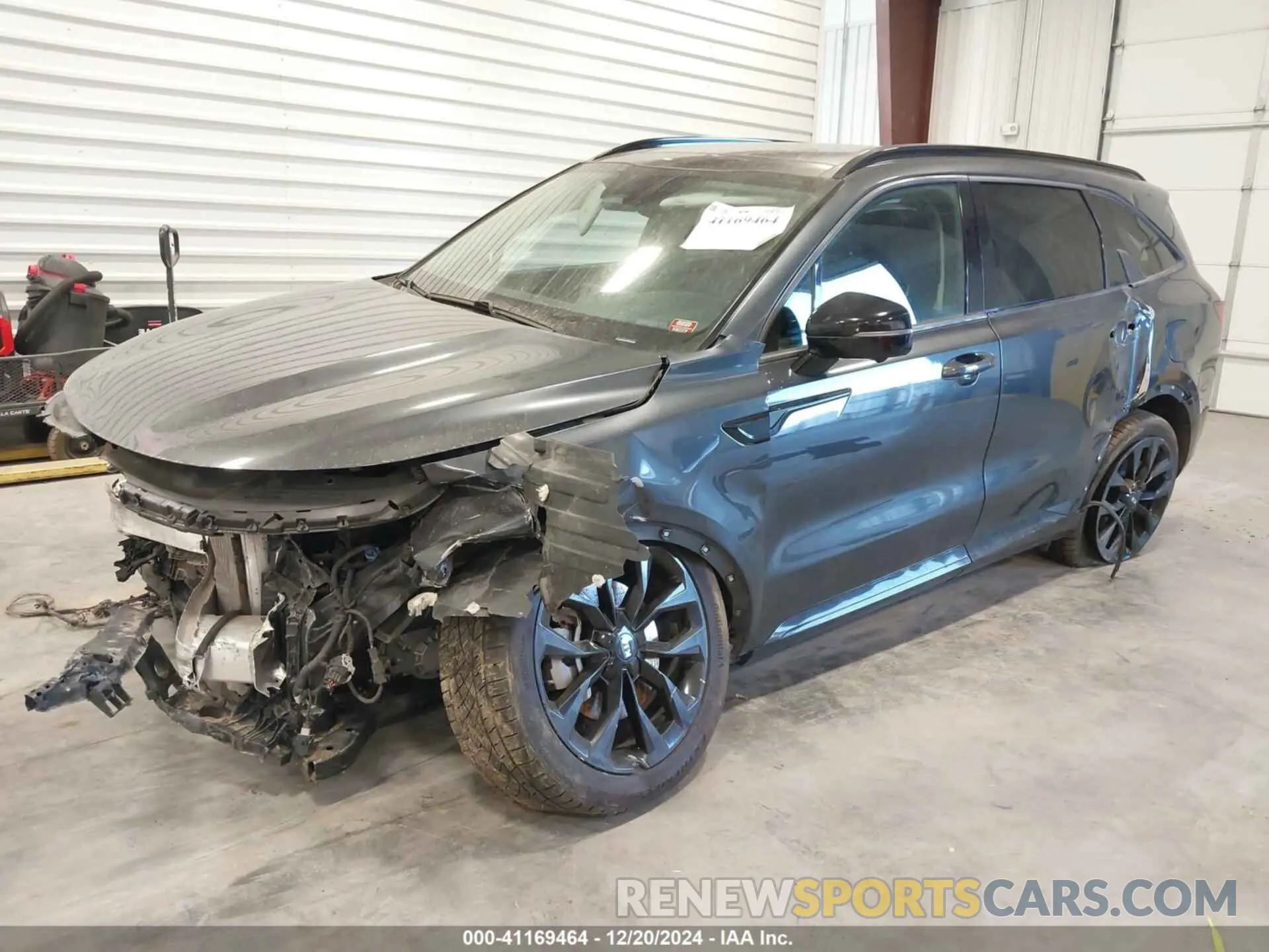 2 Photograph of a damaged car 5XYRK4LF1MG012179 KIA SORENTO 2021