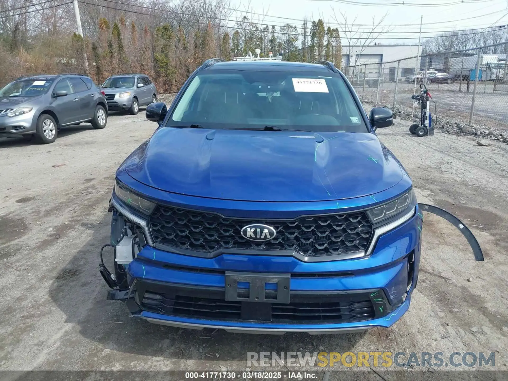 12 Photograph of a damaged car 5XYRK4LF1MG073547 KIA SORENTO 2021