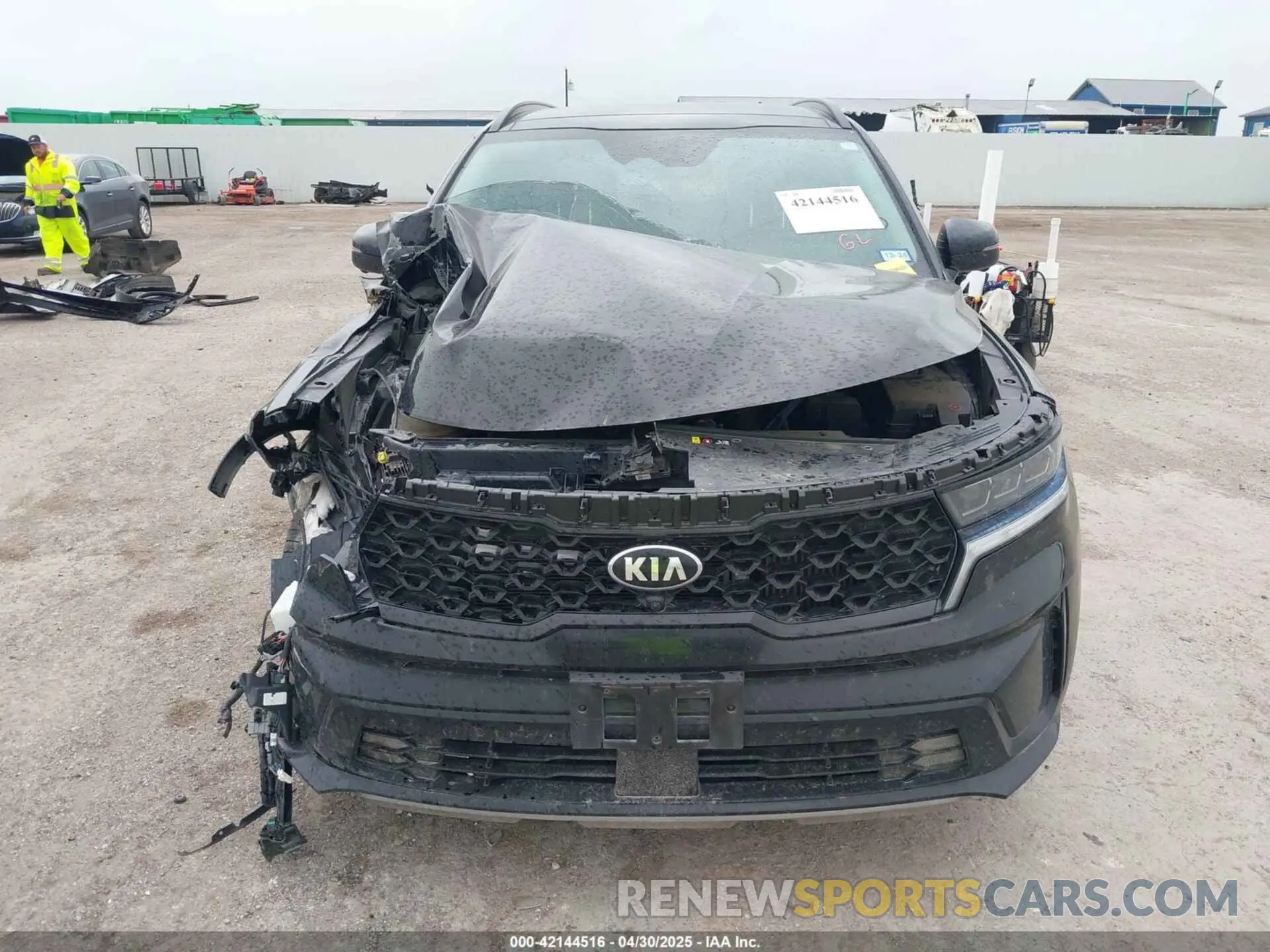 12 Photograph of a damaged car 5XYRK4LF2MG008853 KIA SORENTO 2021