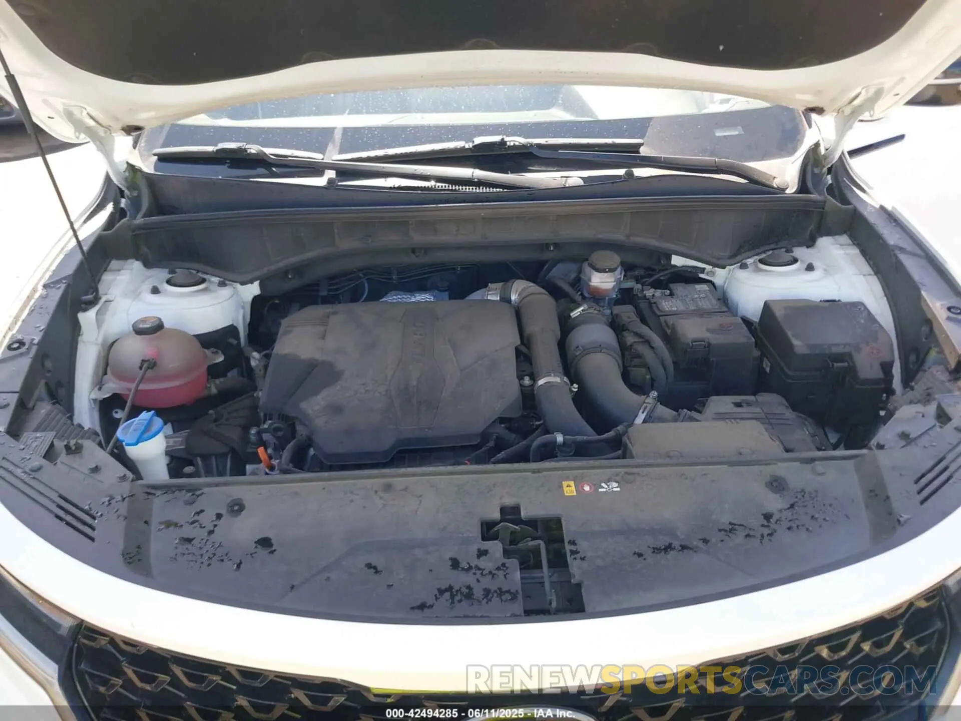 10 Photograph of a damaged car 5XYRK4LF2MG059642 KIA SORENTO 2021