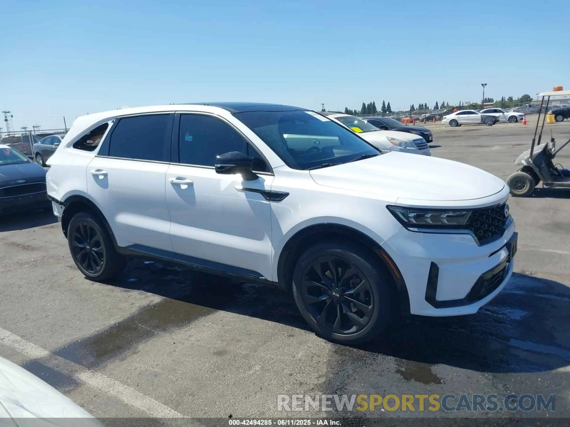 14 Photograph of a damaged car 5XYRK4LF2MG059642 KIA SORENTO 2021
