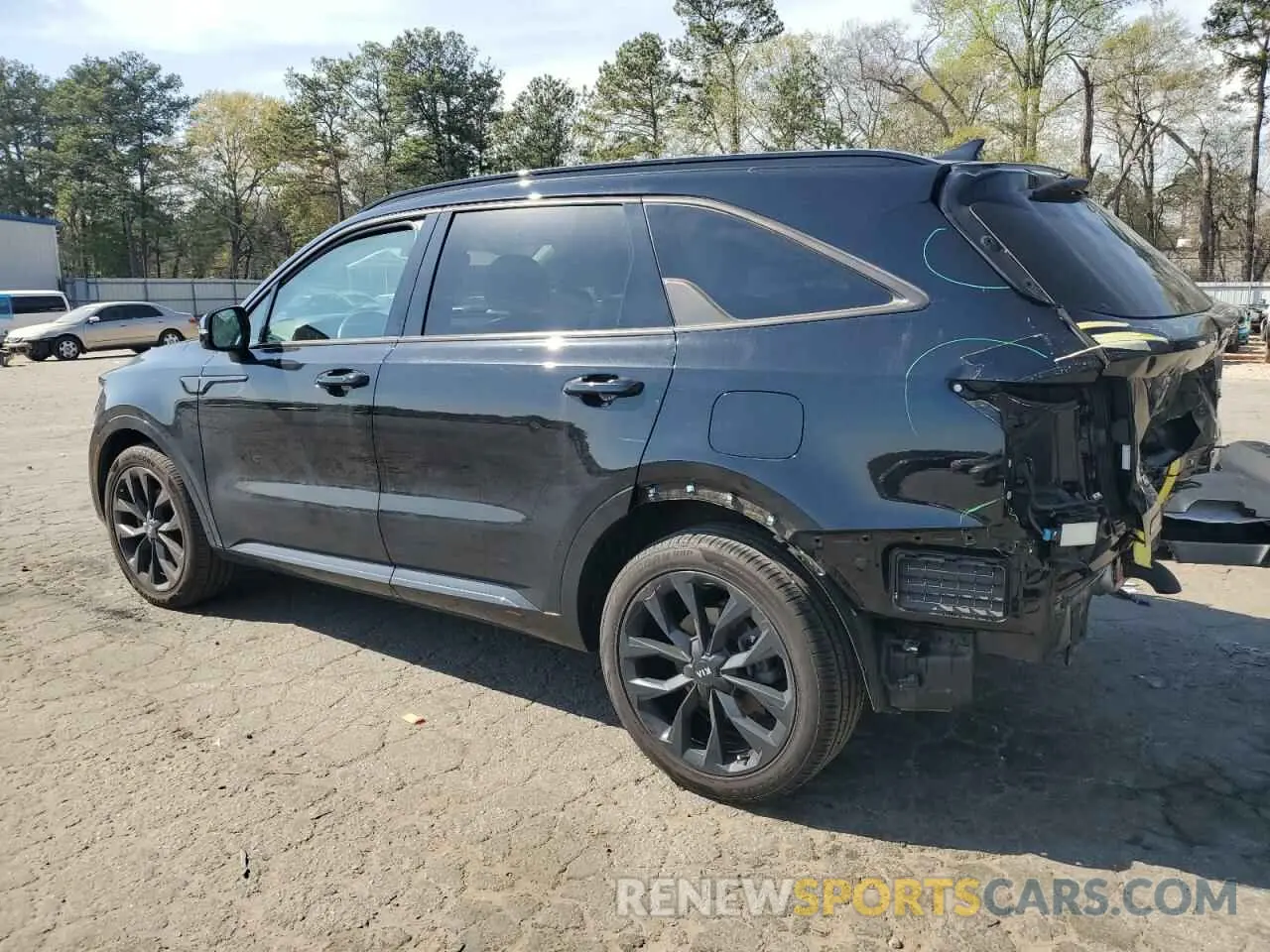 2 Photograph of a damaged car 5XYRK4LF2MG063285 KIA SORENTO 2021