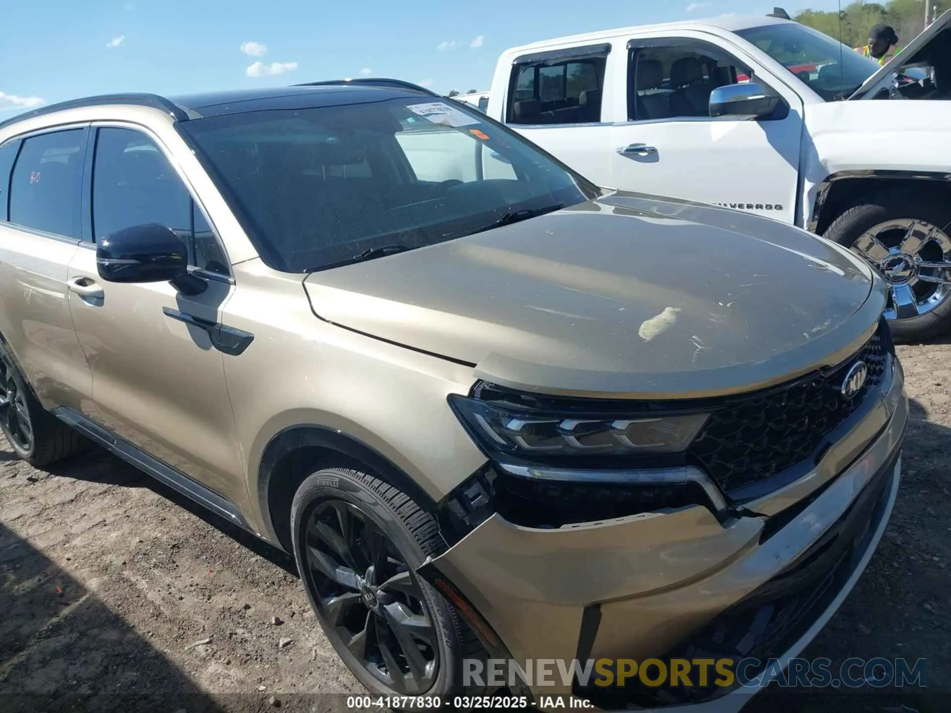 6 Photograph of a damaged car 5XYRK4LF3MG034586 KIA SORENTO 2021