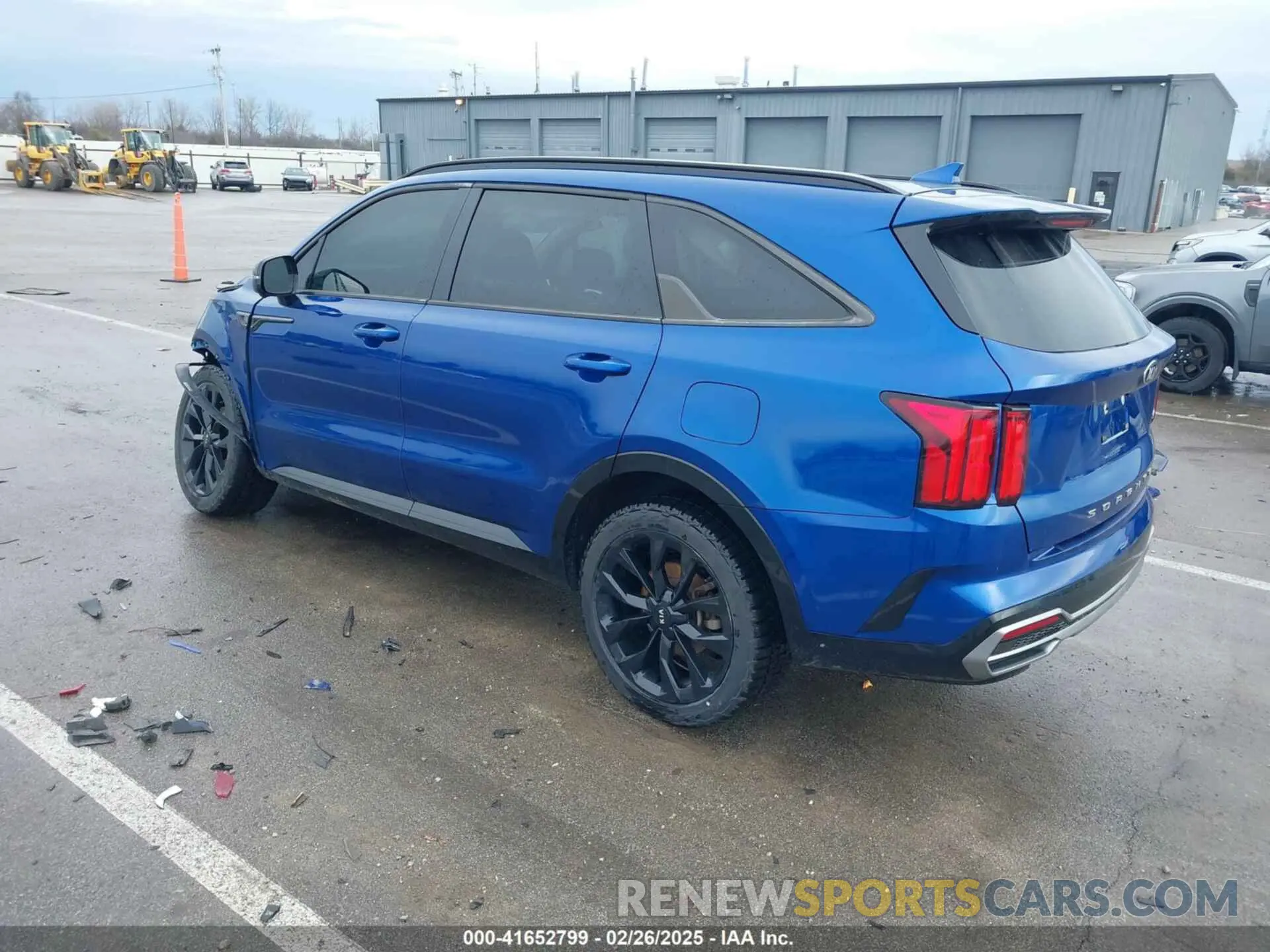 3 Photograph of a damaged car 5XYRK4LF3MG059617 KIA SORENTO 2021