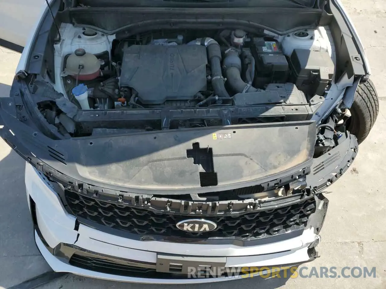 12 Photograph of a damaged car 5XYRK4LF5MG025002 KIA SORENTO 2021