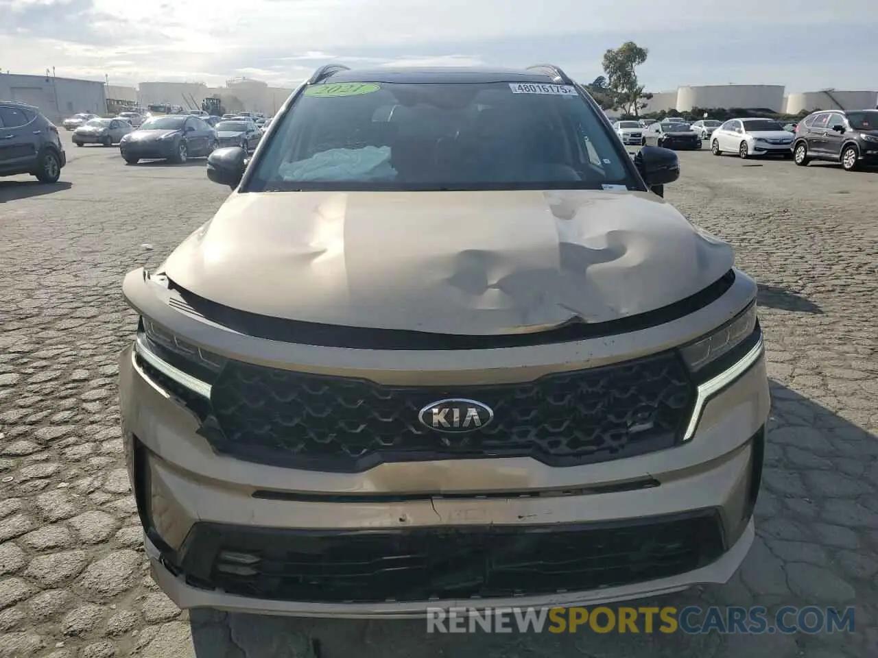 5 Photograph of a damaged car 5XYRK4LF5MG038347 KIA SORENTO 2021