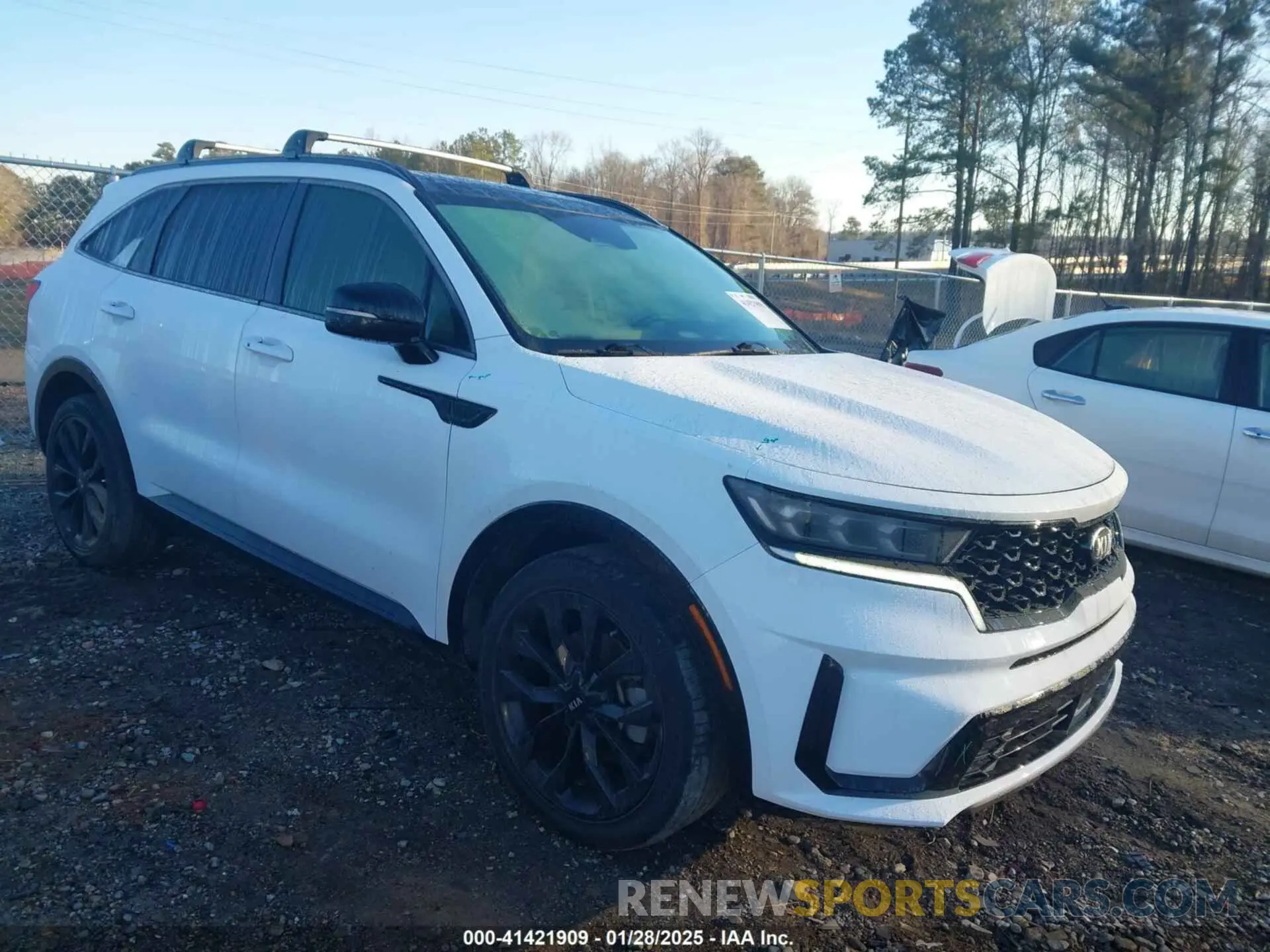 1 Photograph of a damaged car 5XYRK4LF6MG065315 KIA SORENTO 2021