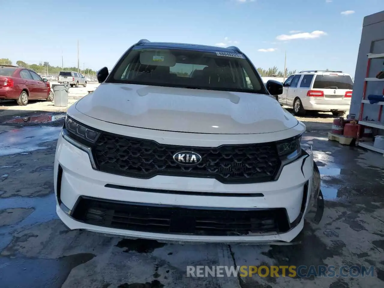 5 Photograph of a damaged car 5XYRK4LF7MG037085 KIA SORENTO 2021