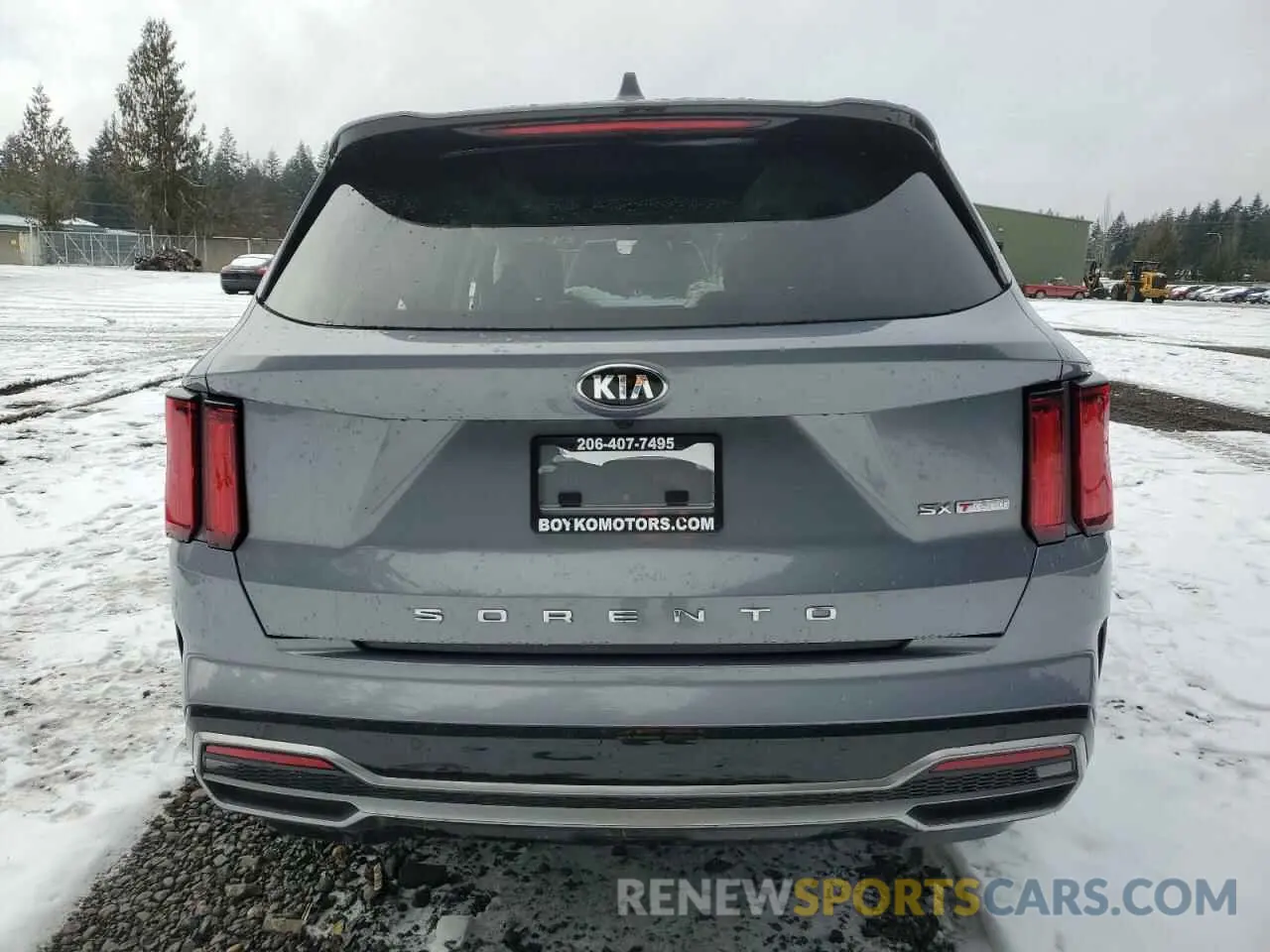 6 Photograph of a damaged car 5XYRK4LF9MG038741 KIA SORENTO 2021