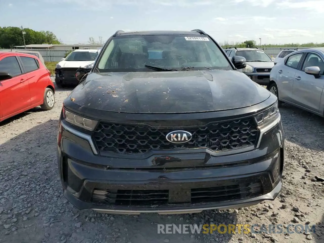 5 Photograph of a damaged car 5XYRKDLF0MG028244 KIA SORENTO 2021