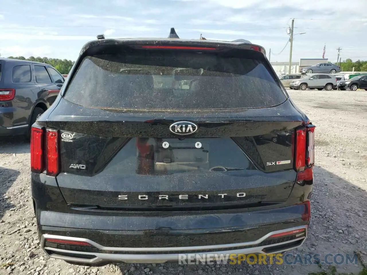 6 Photograph of a damaged car 5XYRKDLF0MG028244 KIA SORENTO 2021