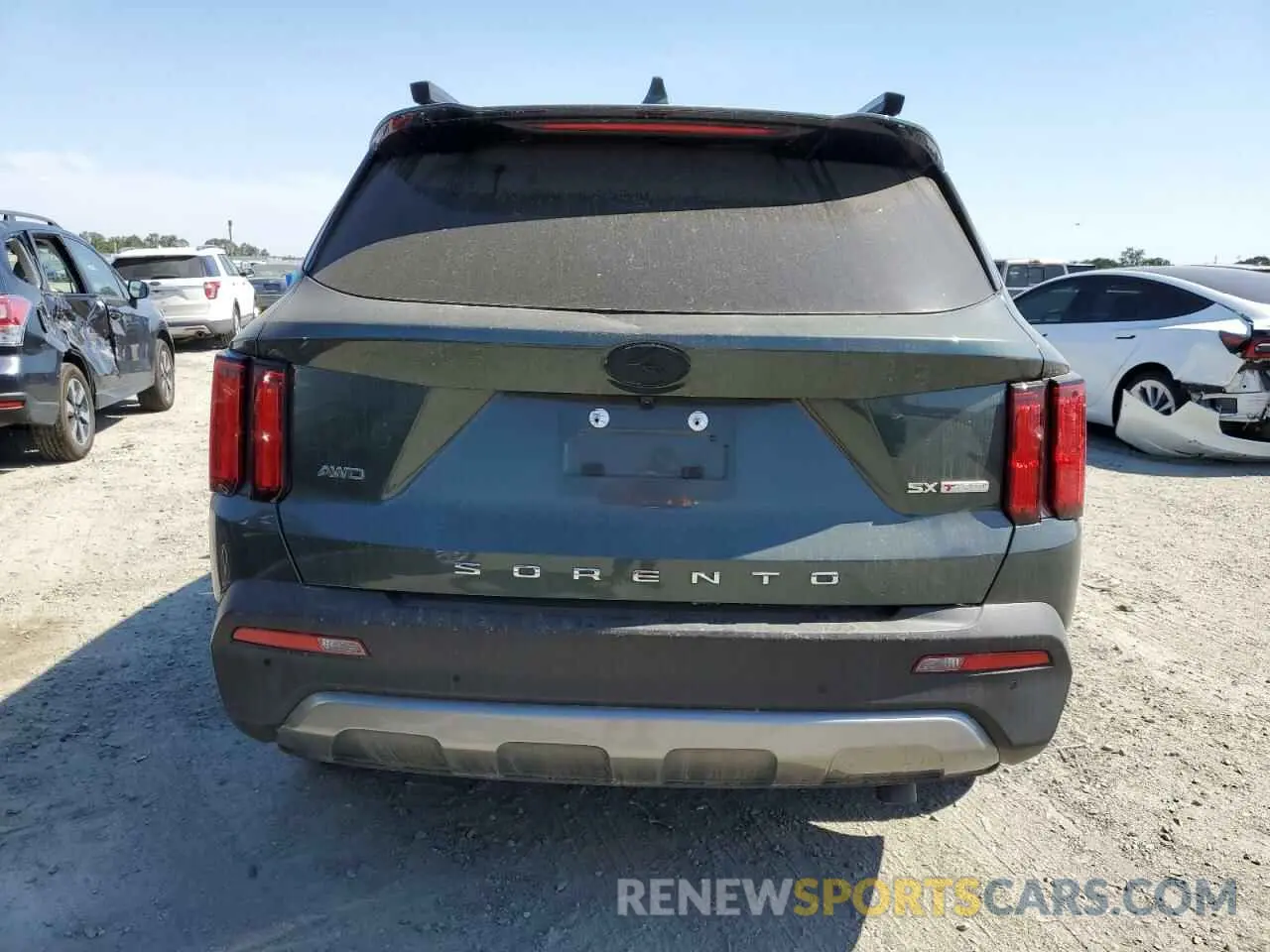 6 Photograph of a damaged car 5XYRKDLF1MG011579 KIA SORENTO 2021