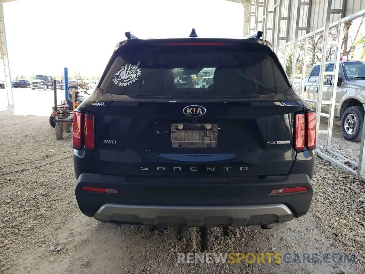 6 Photograph of a damaged car 5XYRKDLF1MG027894 KIA SORENTO 2021