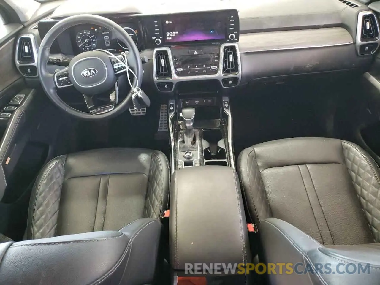 8 Photograph of a damaged car 5XYRKDLF1MG027894 KIA SORENTO 2021