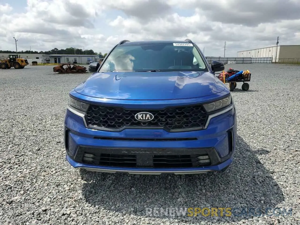 5 Photograph of a damaged car 5XYRKDLF1MG055145 KIA SORENTO 2021