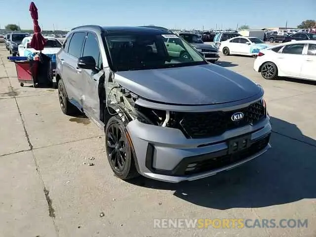 15 Photograph of a damaged car 5XYRKDLF3MG009719 KIA SORENTO 2021