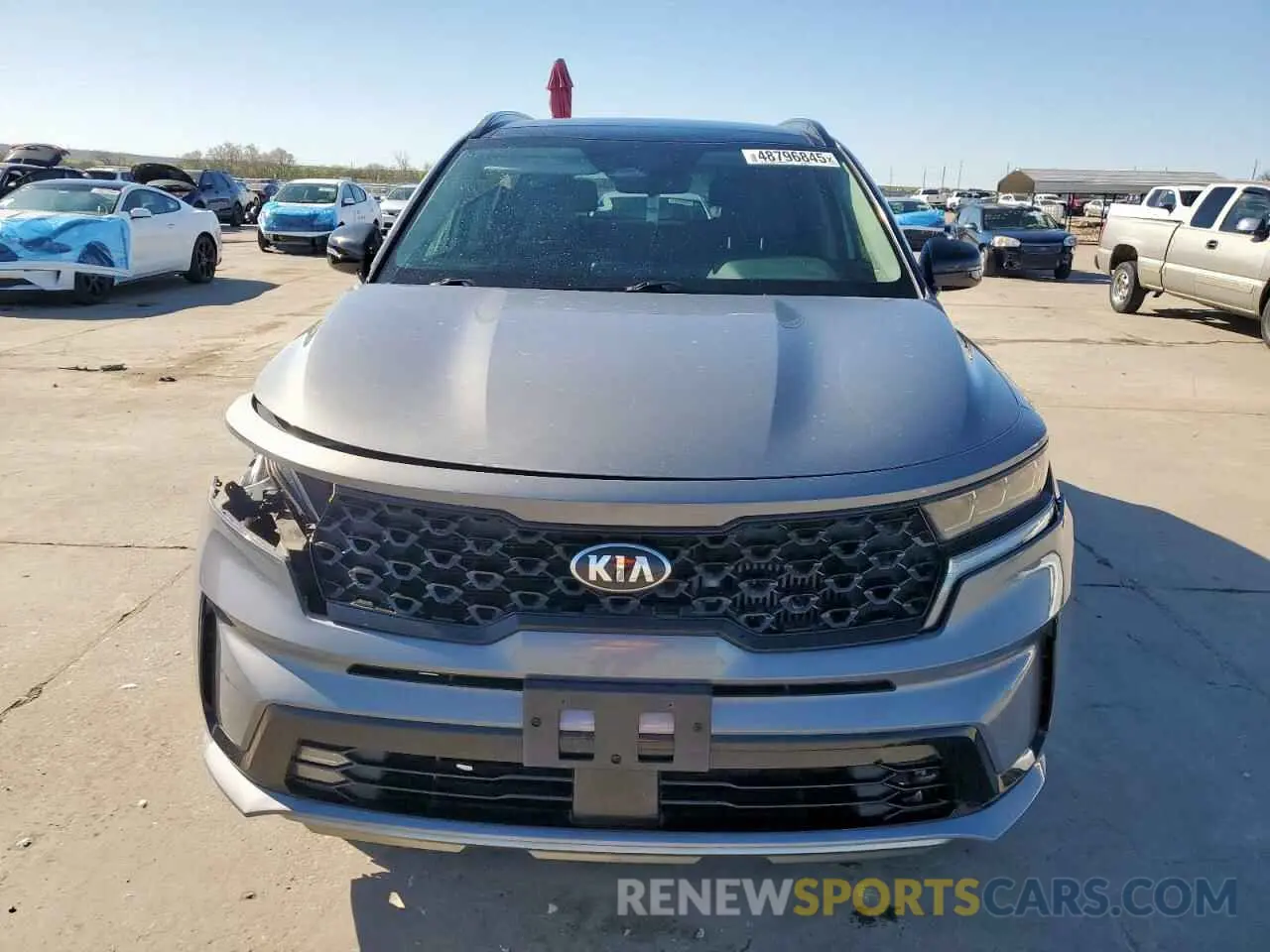5 Photograph of a damaged car 5XYRKDLF3MG009719 KIA SORENTO 2021