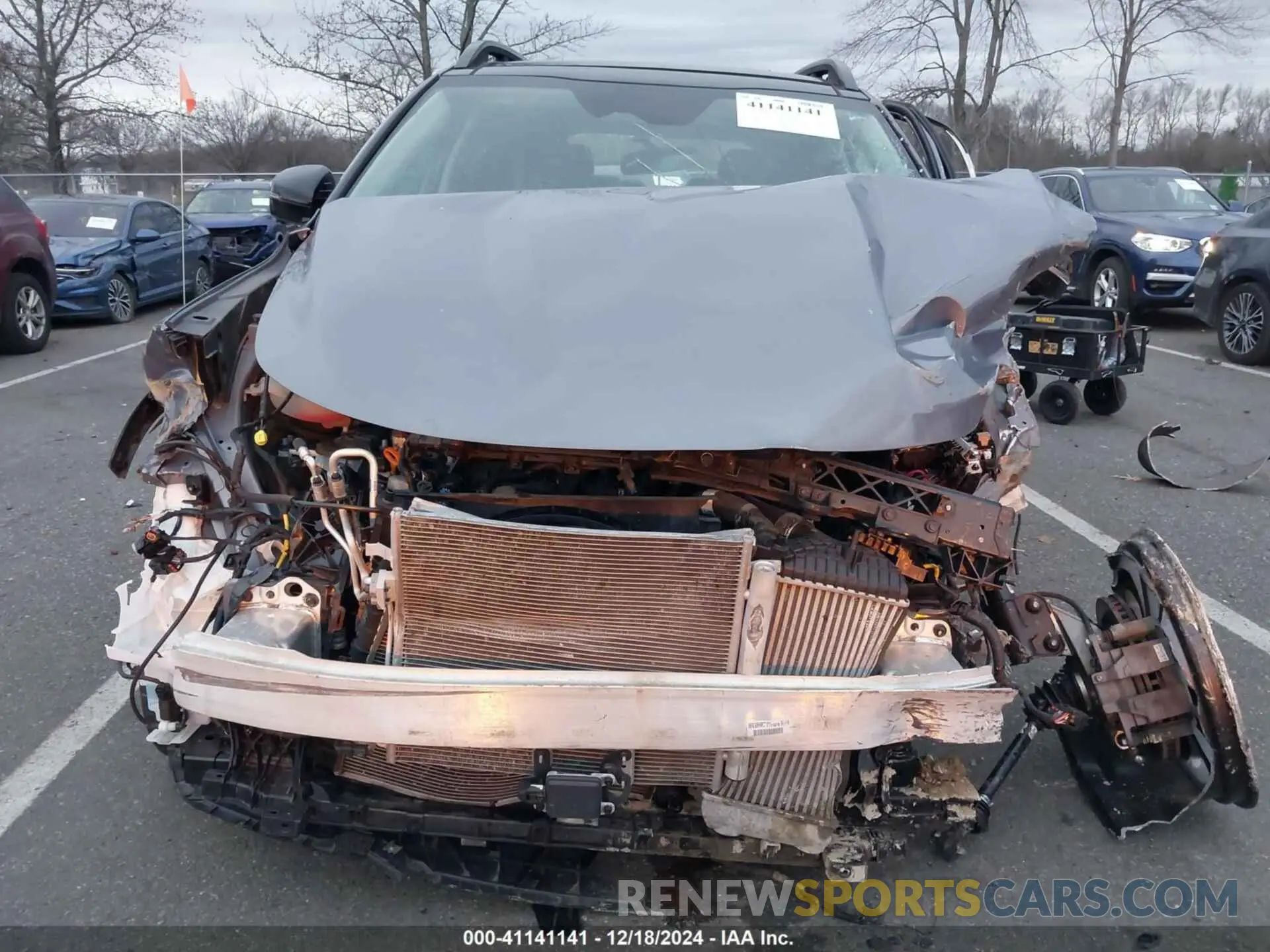 12 Photograph of a damaged car 5XYRKDLF6MG042391 KIA SORENTO 2021